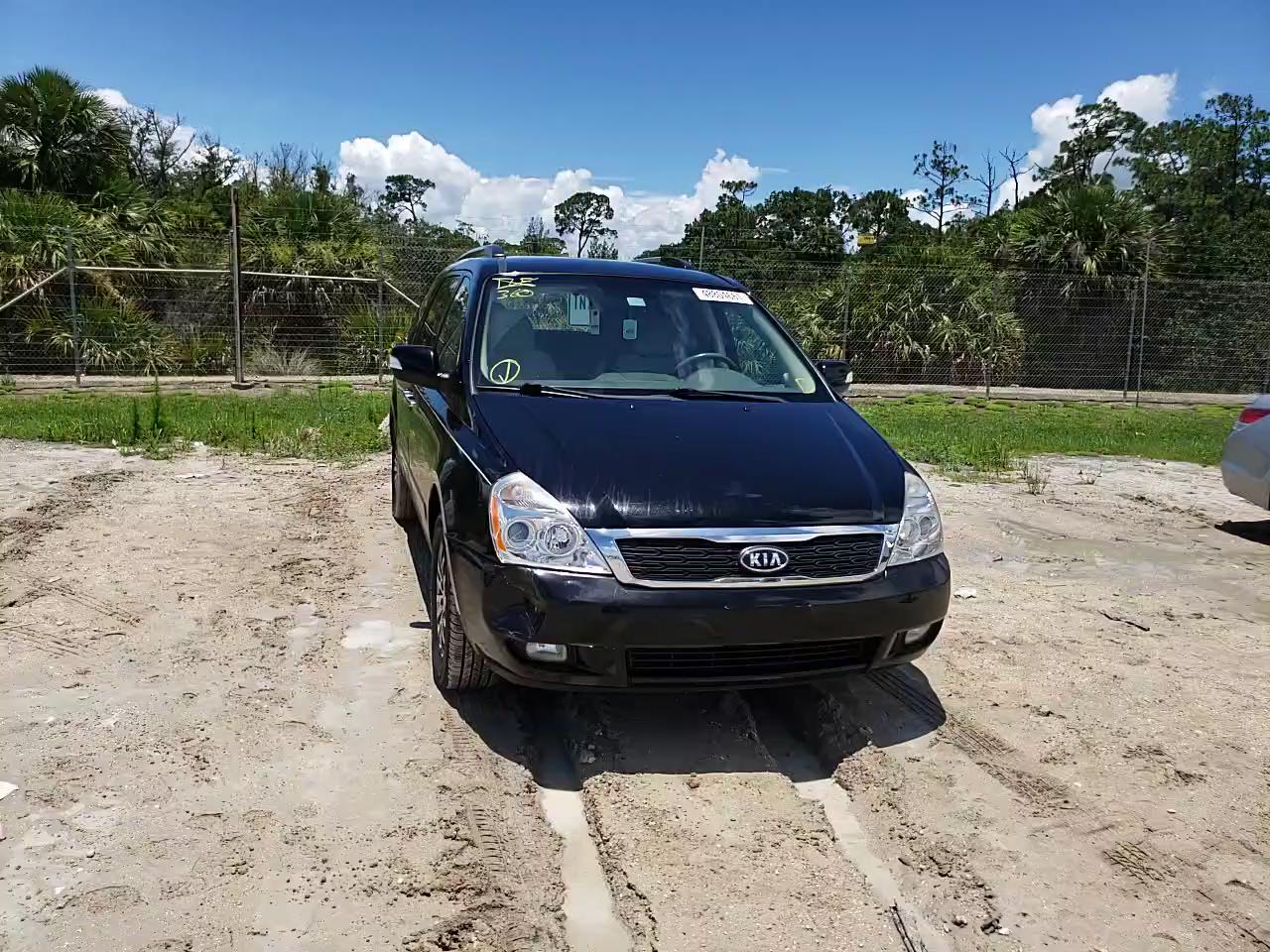 2011 KIA SEDONA EX KNDMH4C72B6373535
