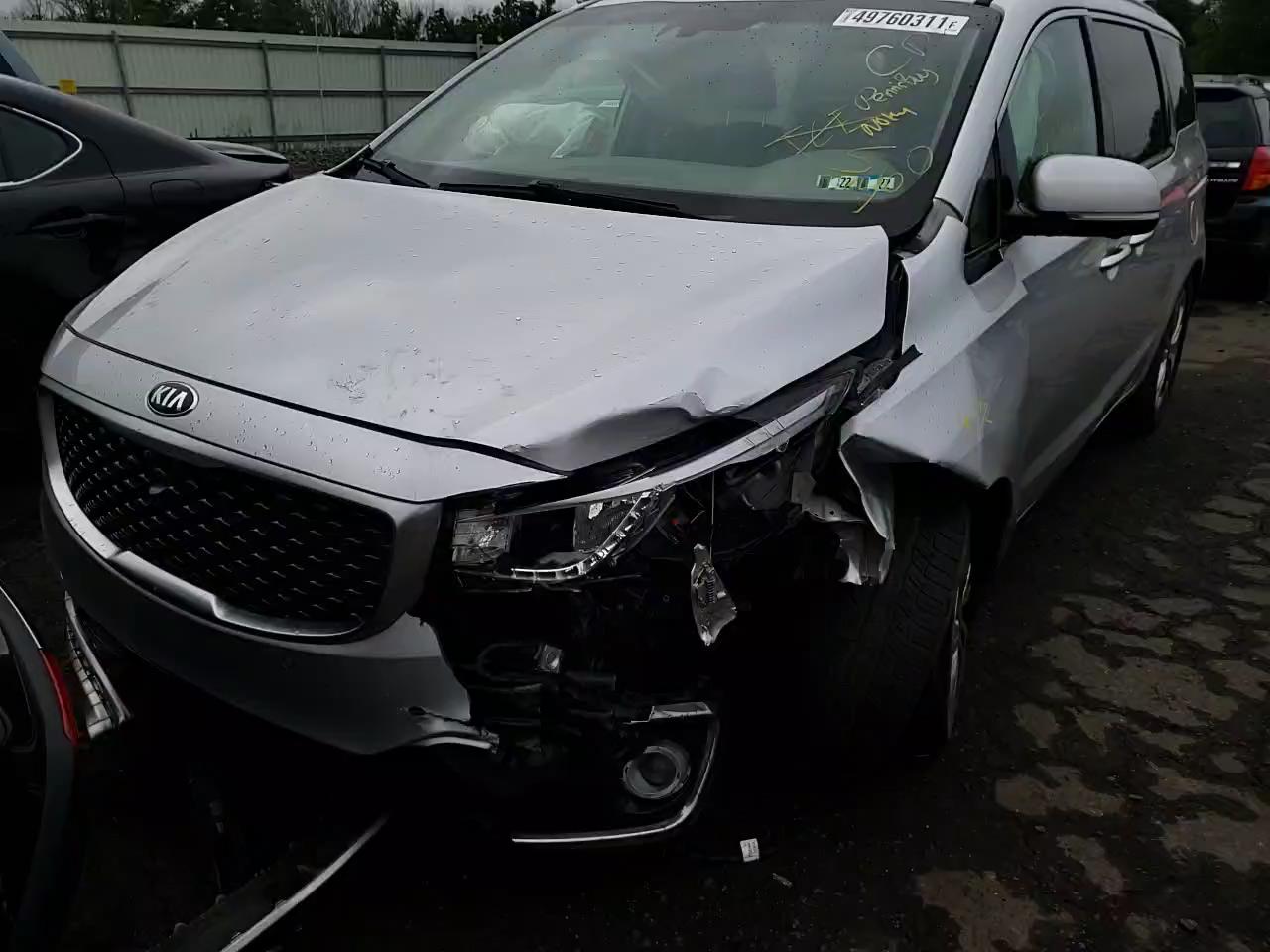 2015 KIA SEDONA SXL KNDME5C15F6026121