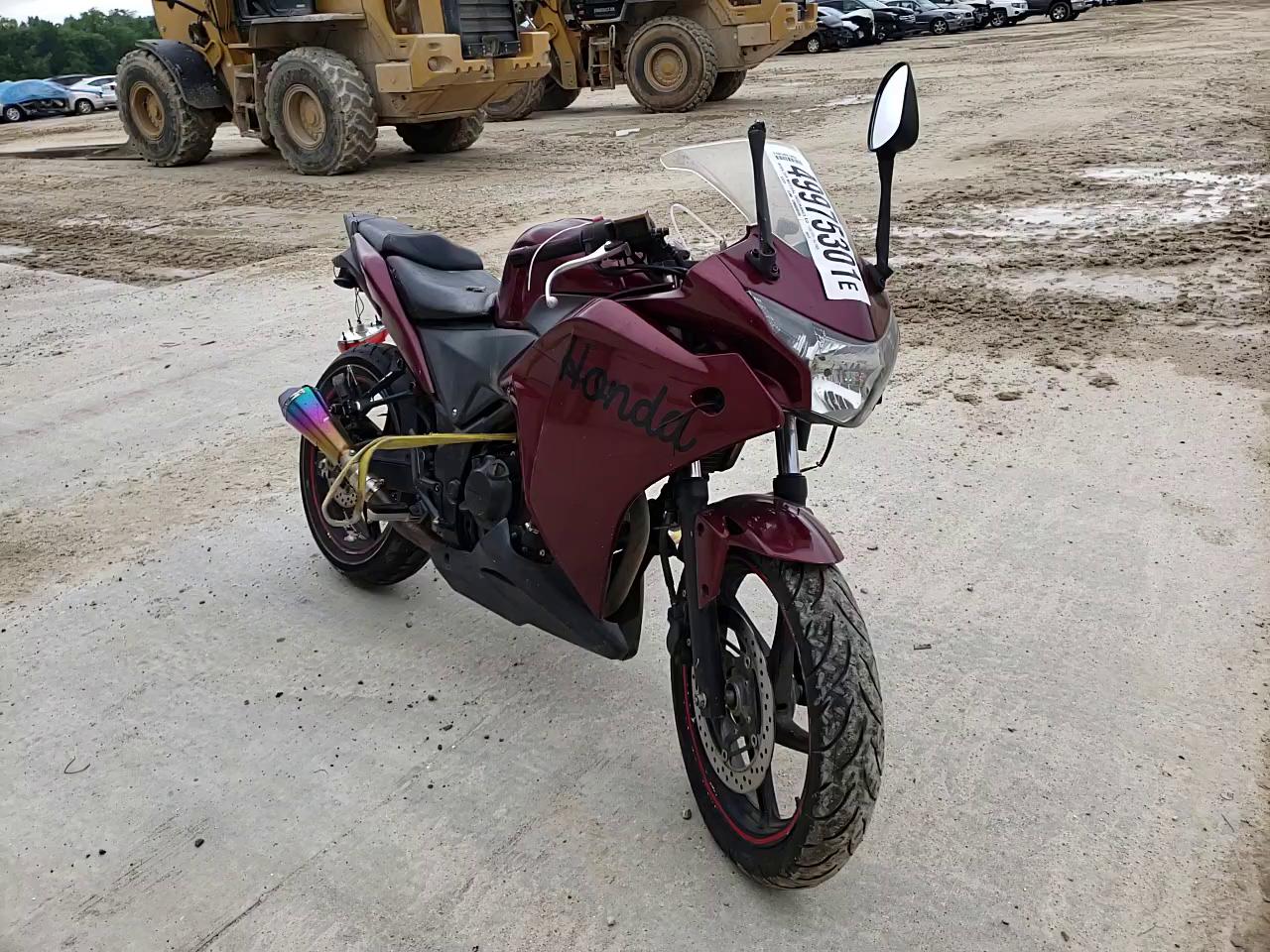 2012 HONDA CBR250 R MLHMC4102C5200428