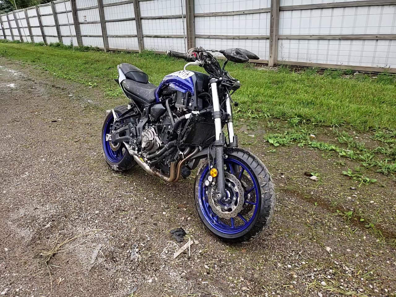 2020 YAMAHA MT07 JYARM27E9LA007192