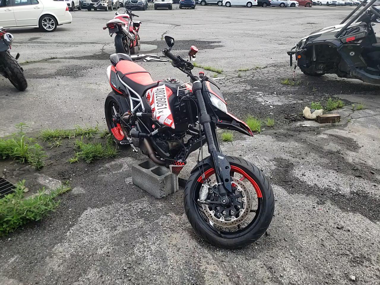 2021 DUCATI HYPERMOTAR ZDMBAJDT9MB006734