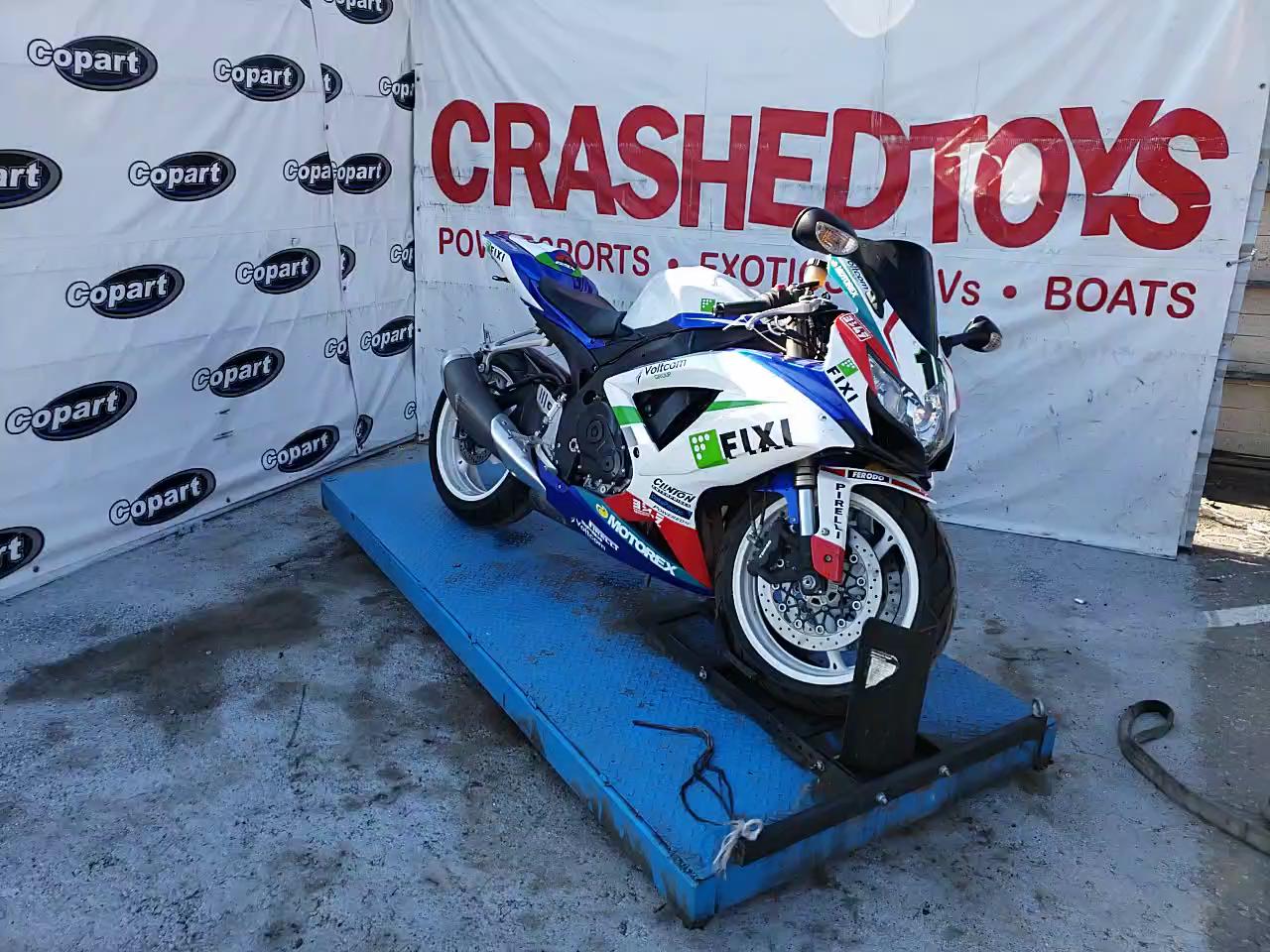 2008 SUZUKI GSX-R600 JS1GN7EA482112935