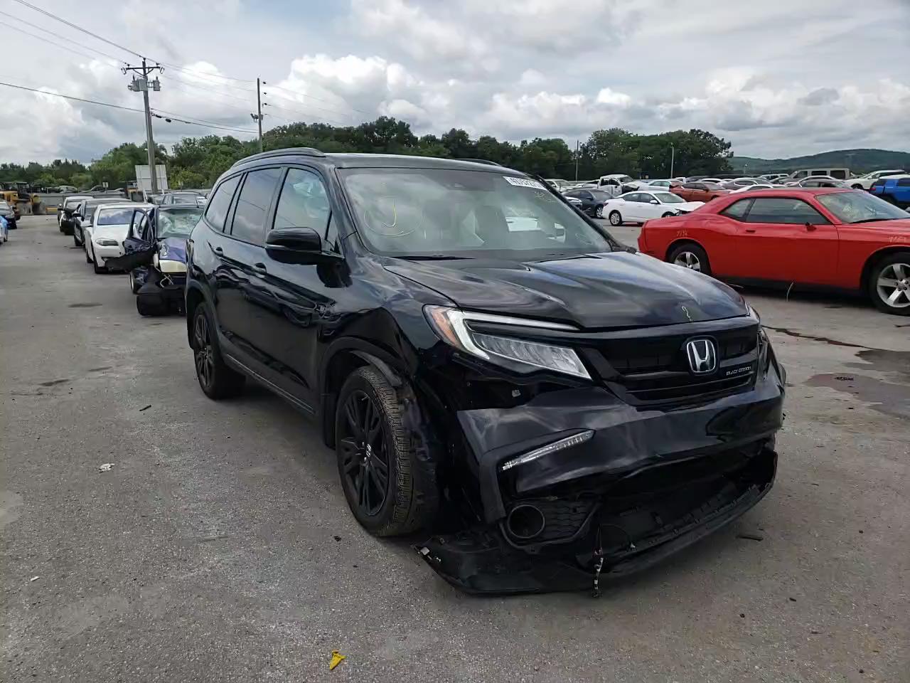 2020 HONDA PILOT BLAC 5FNYF6H78LB005393