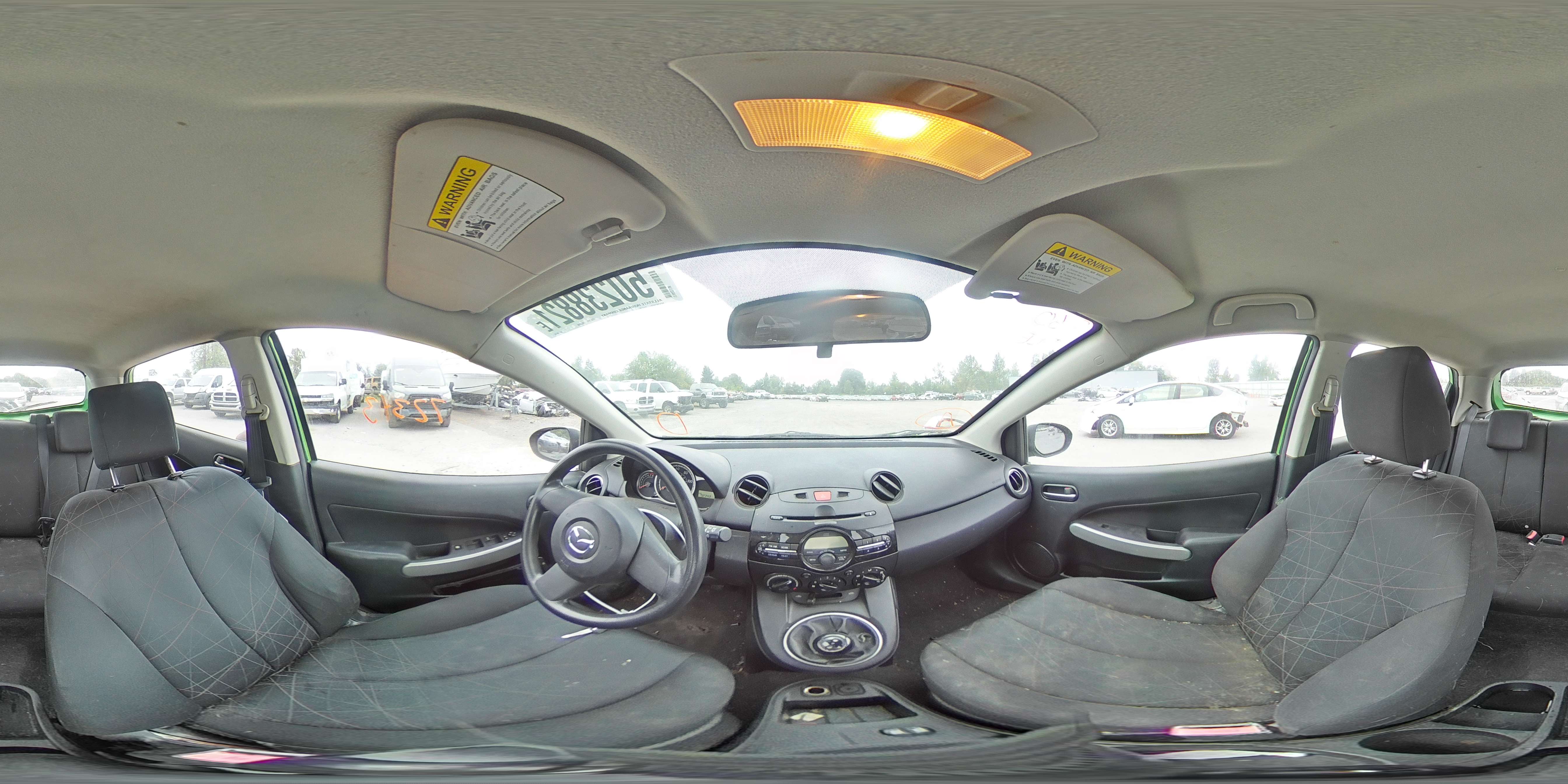 2012 MAZDA 2 JM1DEAKZ1C0135738