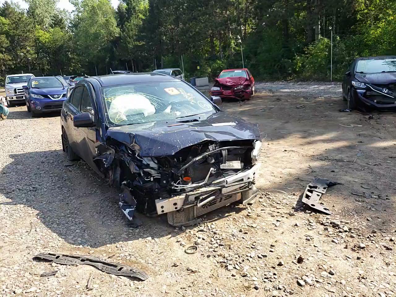 2014 MITSUBISHI LANCER EVO JA32W8FVXEU020313