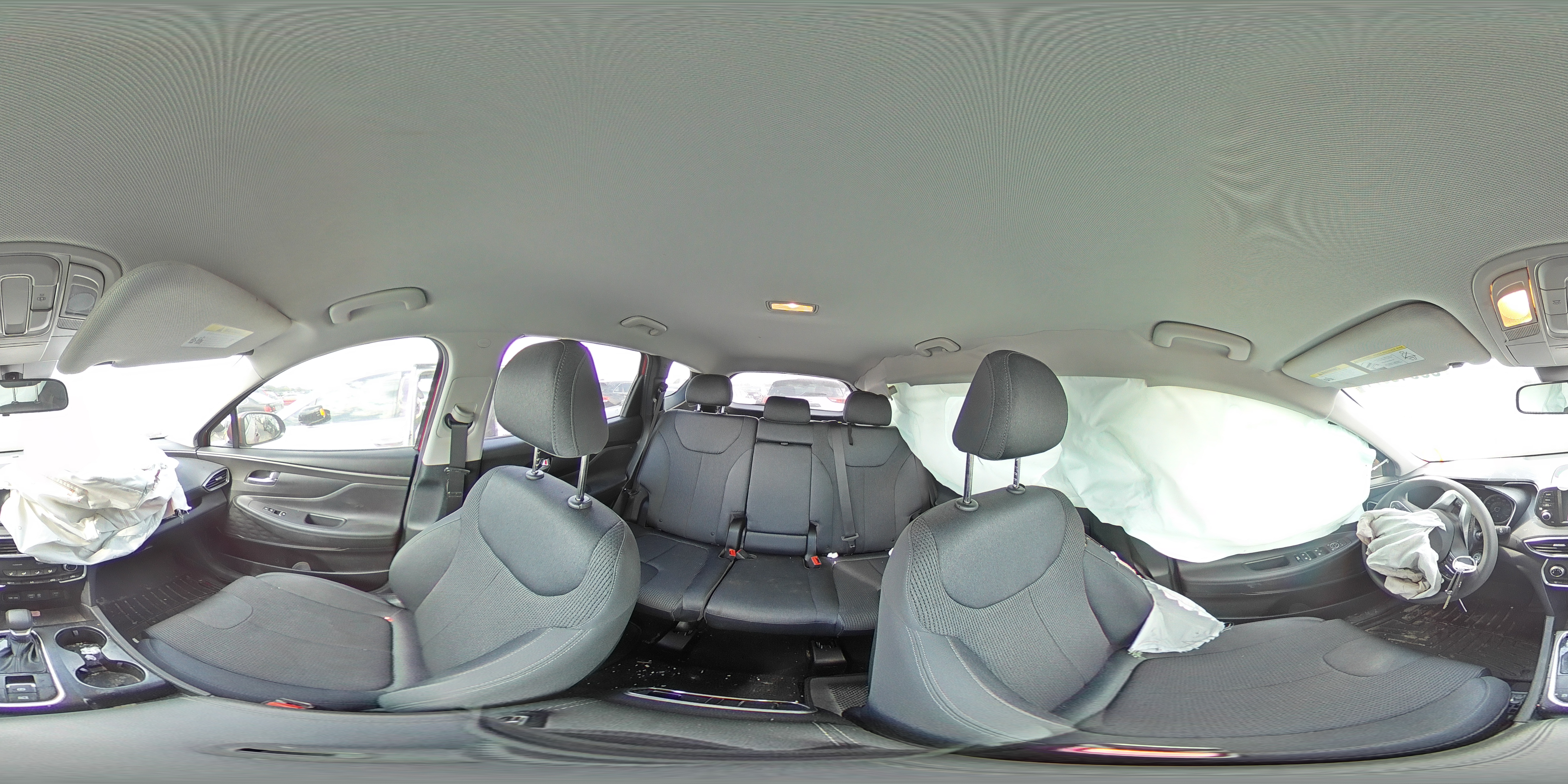 2019 HYUNDAI SANTA FE 5NMS23AD9KH054387