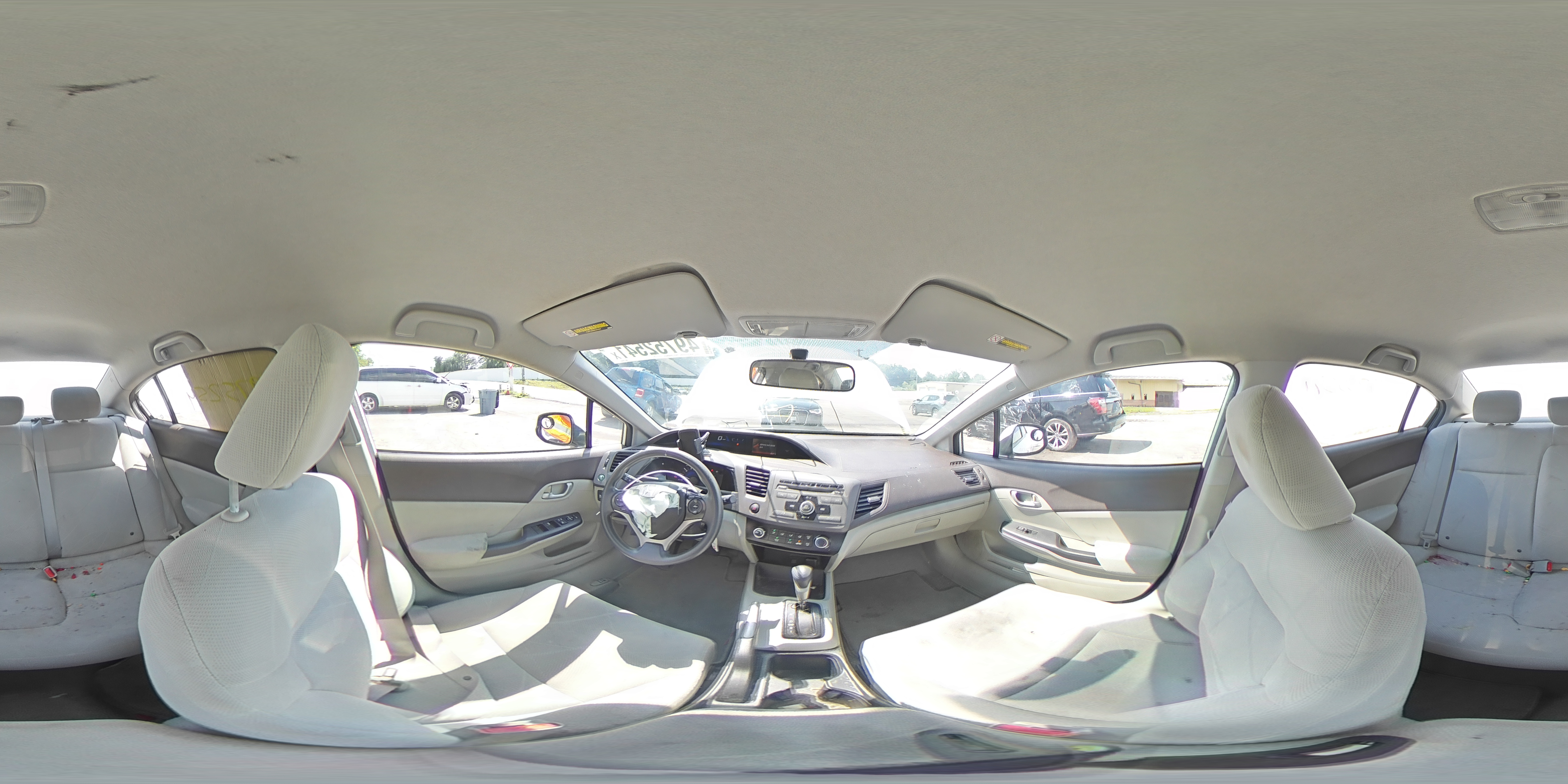 2012 HONDA CIVIC HF 2HGFB2F66CH570002