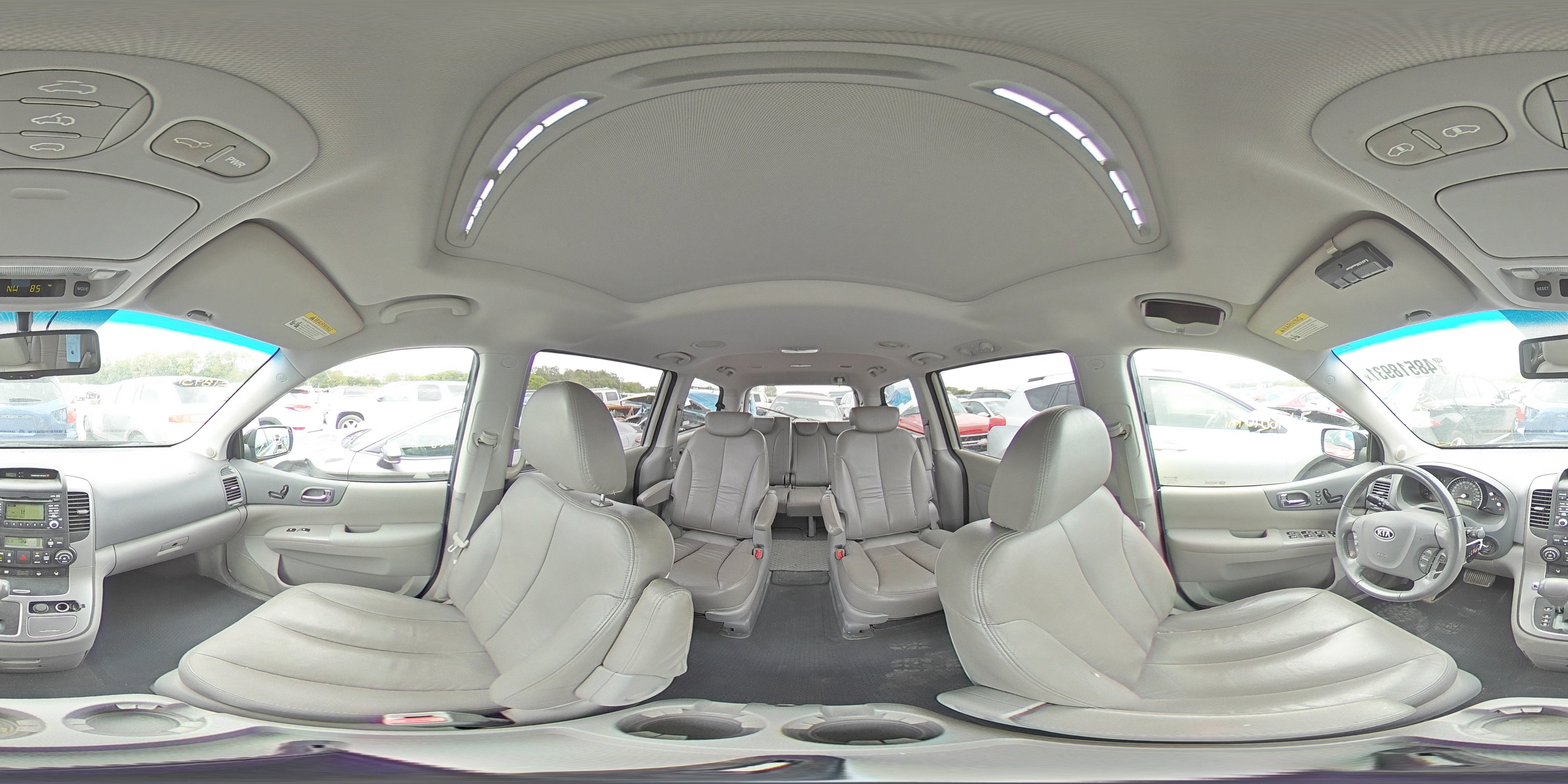 2010 KIA SEDONA EX KNDMH4C32A6361400