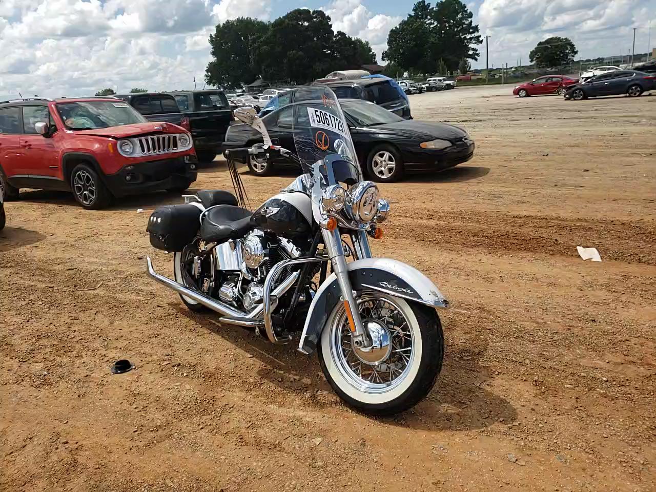 2008 HARLEY-DAVIDSON FLSTN 1HD1JD5118Y039220