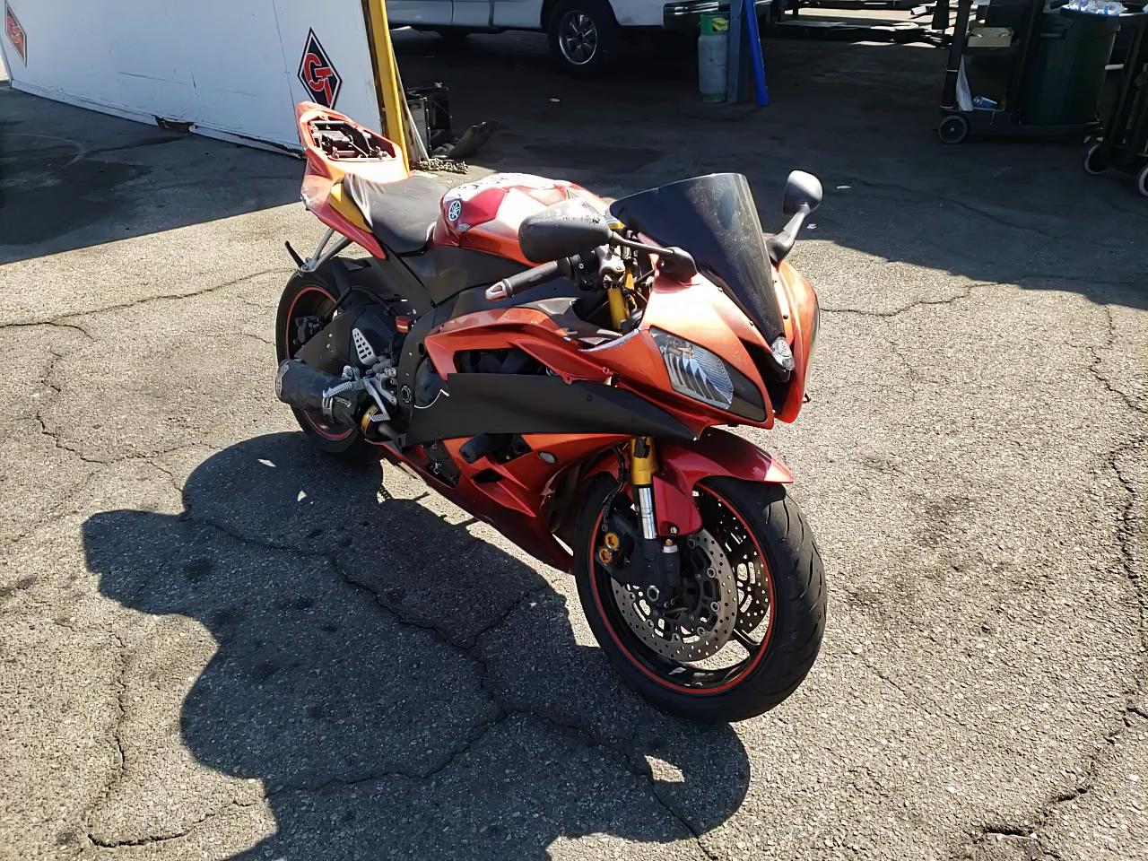 2007 YAMAHA YZFR6 L JYARJ12Y87A005735