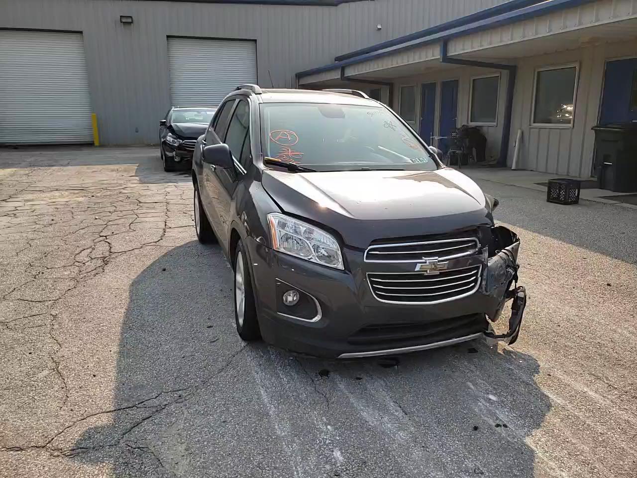 2016 CHEVROLET TRAX LTZ 3GNCJRSB8GL254041