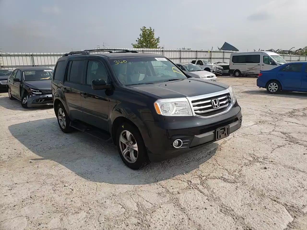2013 HONDA PILOT EX 5FNYF4H43DB043948