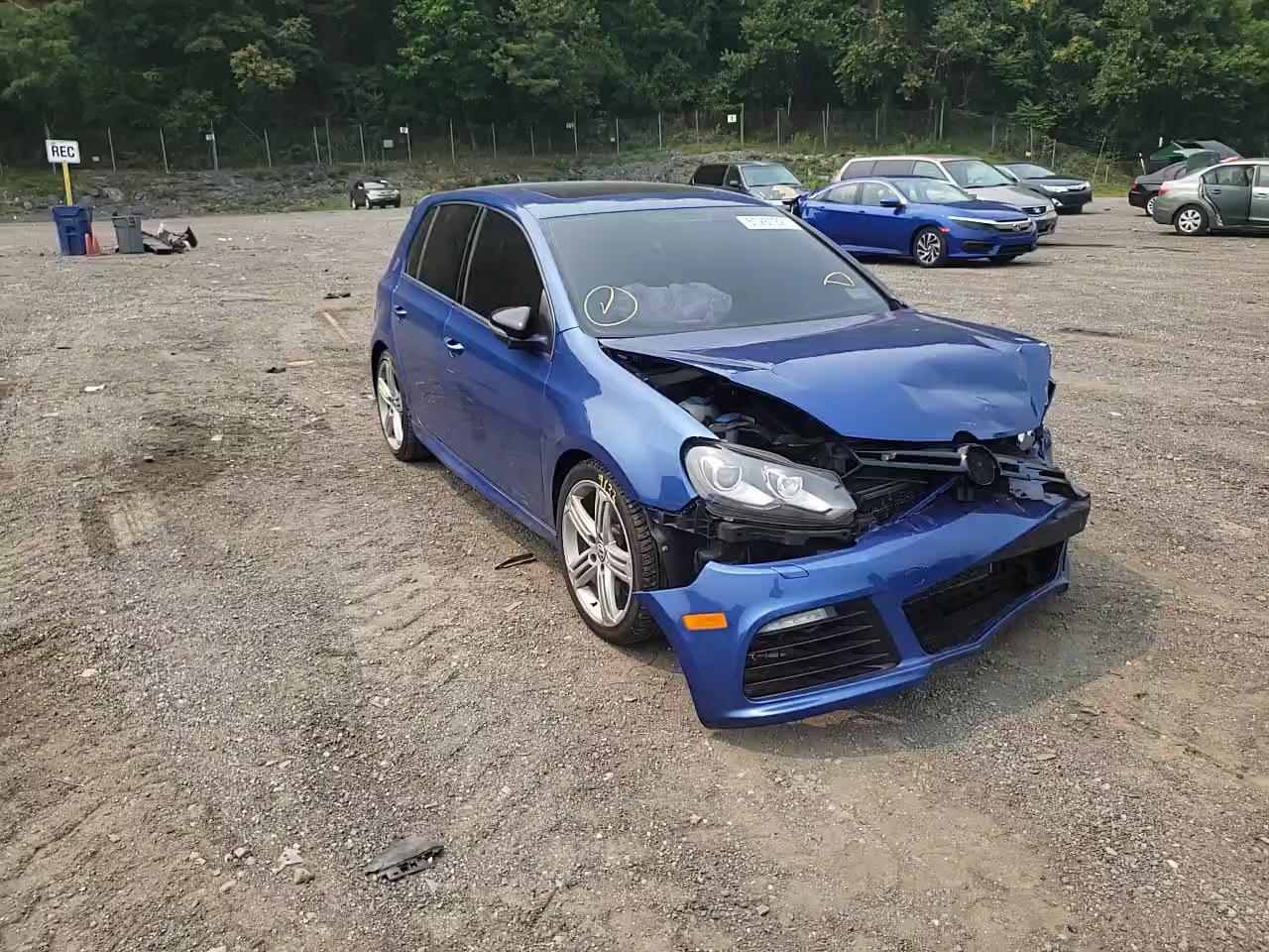 2013 VOLKSWAGEN GOLF R WVWPF7AJ5DW116598