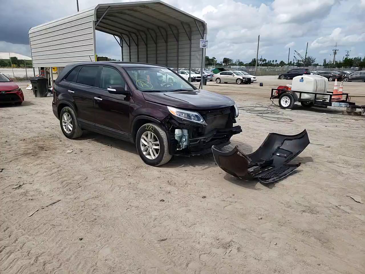 2014 KIA SORENTO 5XYKT3A6XEG475595