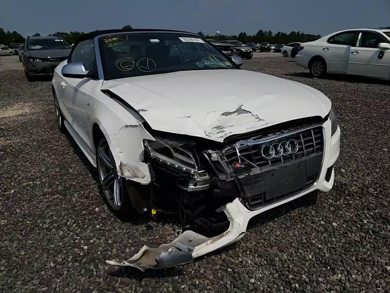 2011 AUDI S5 PRESTIG WAUVGAFH3BN015244