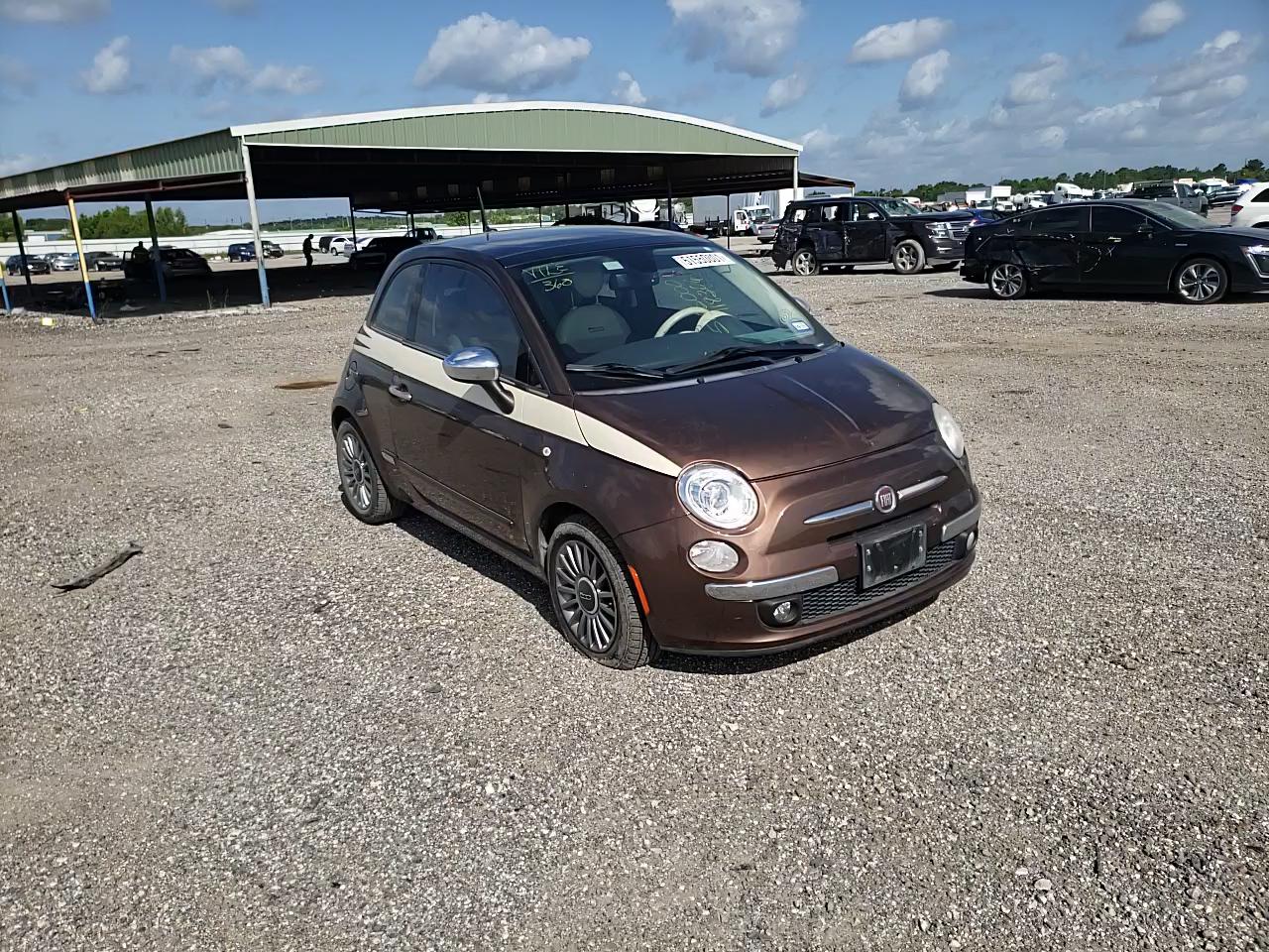 2012 FIAT 500 LOUNGE 3C3CFFCR3CT118306
