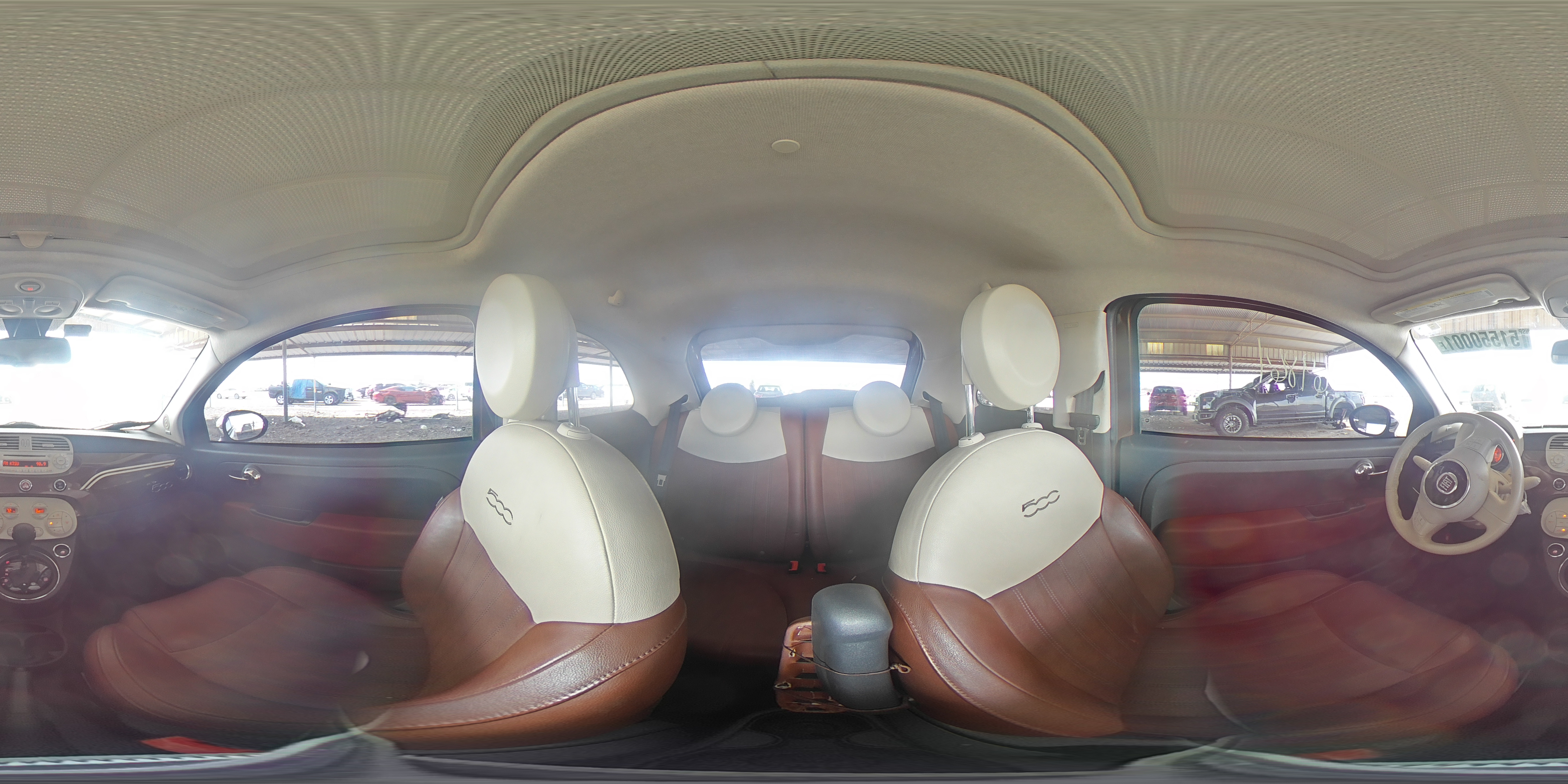 2012 FIAT 500 LOUNGE 3C3CFFCR3CT118306