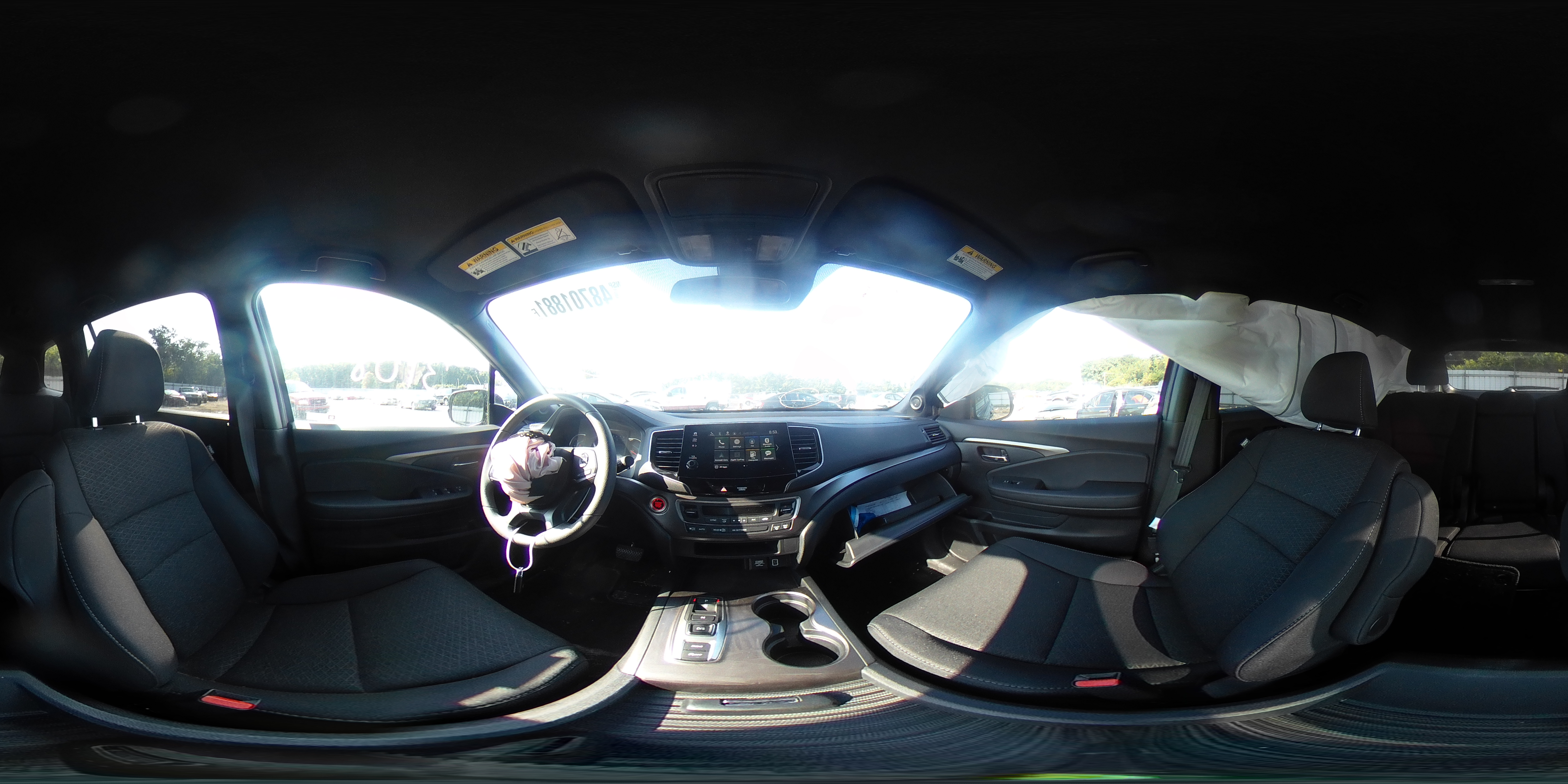 2021 HONDA PASSPORT S 5FNYF7H20MB003441