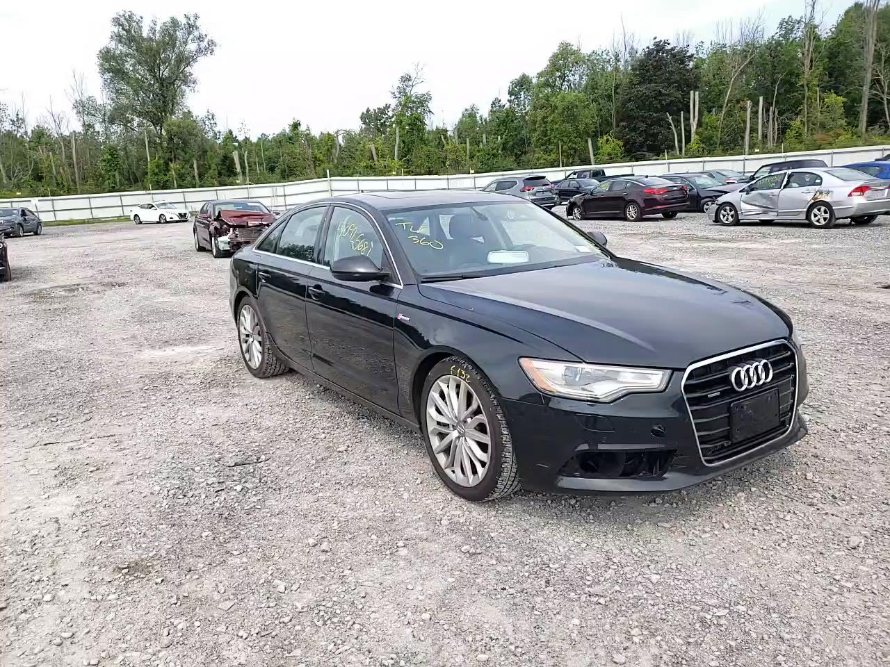 2012 AUDI A6 WAUBGAFCXCN006274