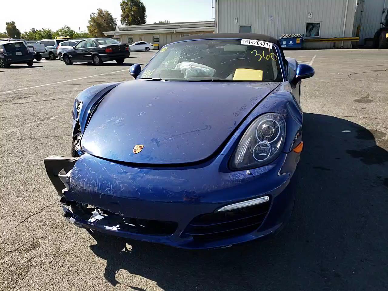 2013 PORSCHE BOXSTER WP0CA2A88DS112355