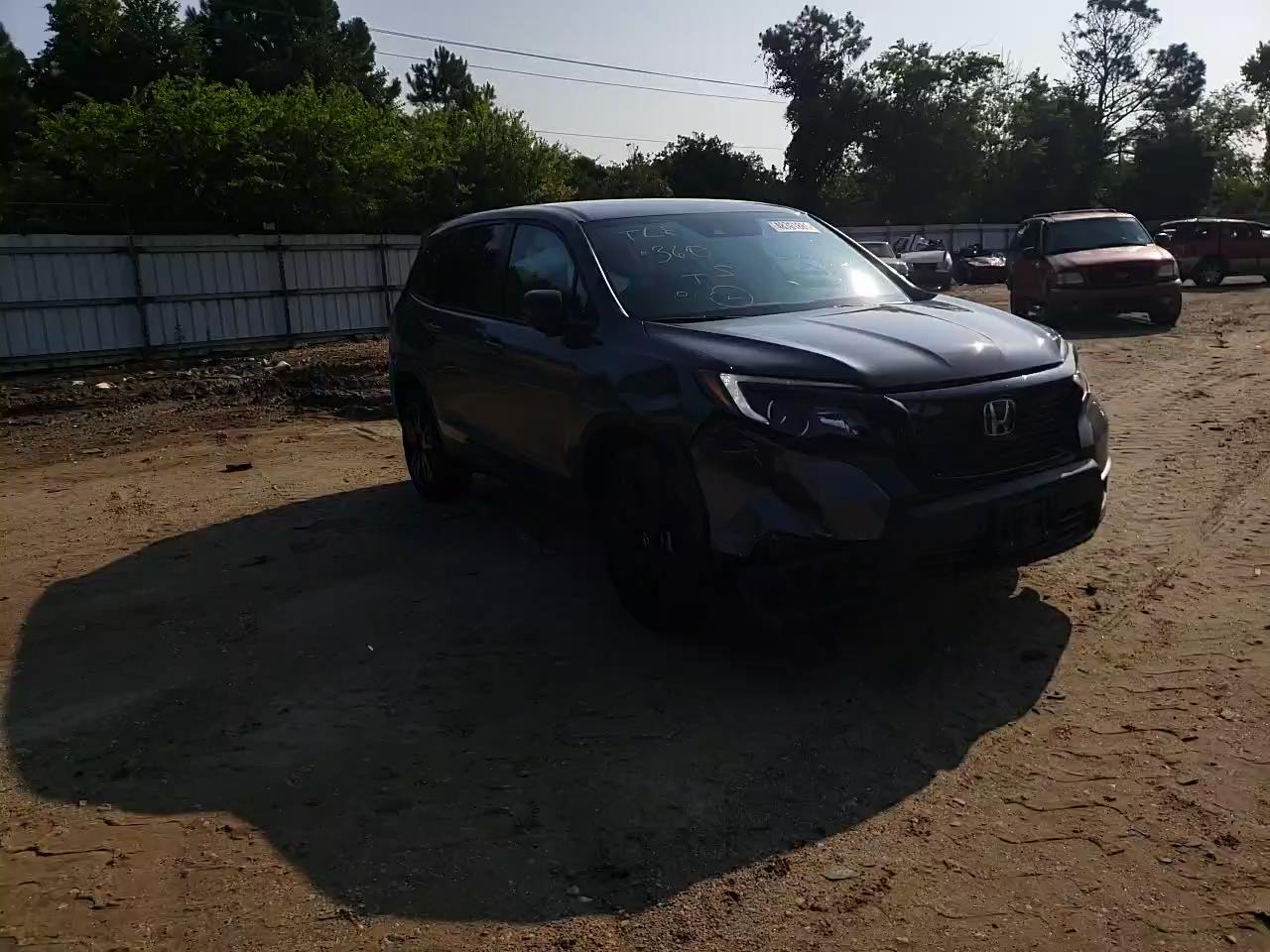2021 HONDA PASSPORT S 5FNYF7H20MB003441