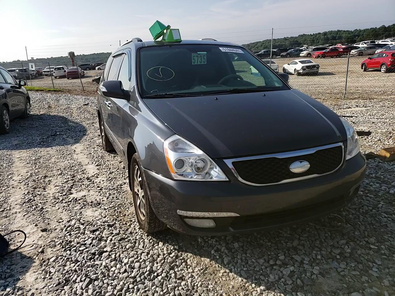 2014 KIA SEDONA EX KNDMH4C77E6559253