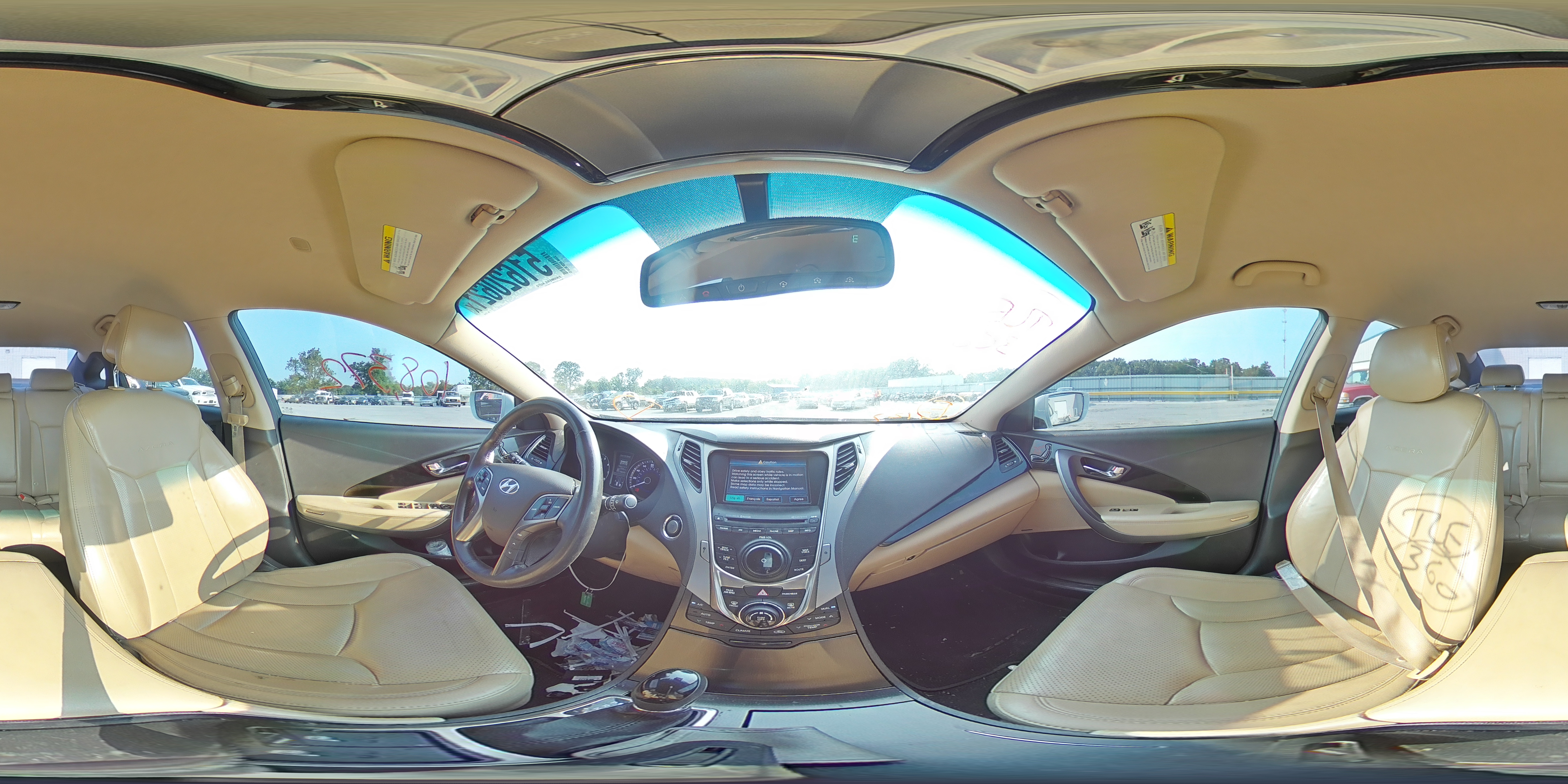 2013 HYUNDAI AZERA KMHFG4JG1DA232448