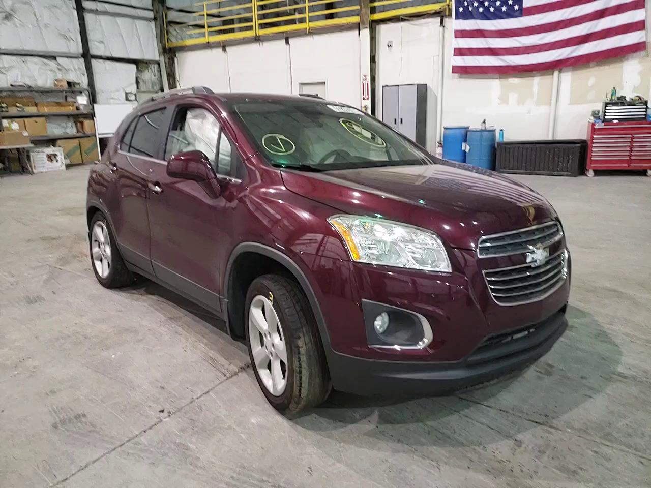 2016 CHEVROLET TRAX LTZ 3GNCJRSB7GL118676