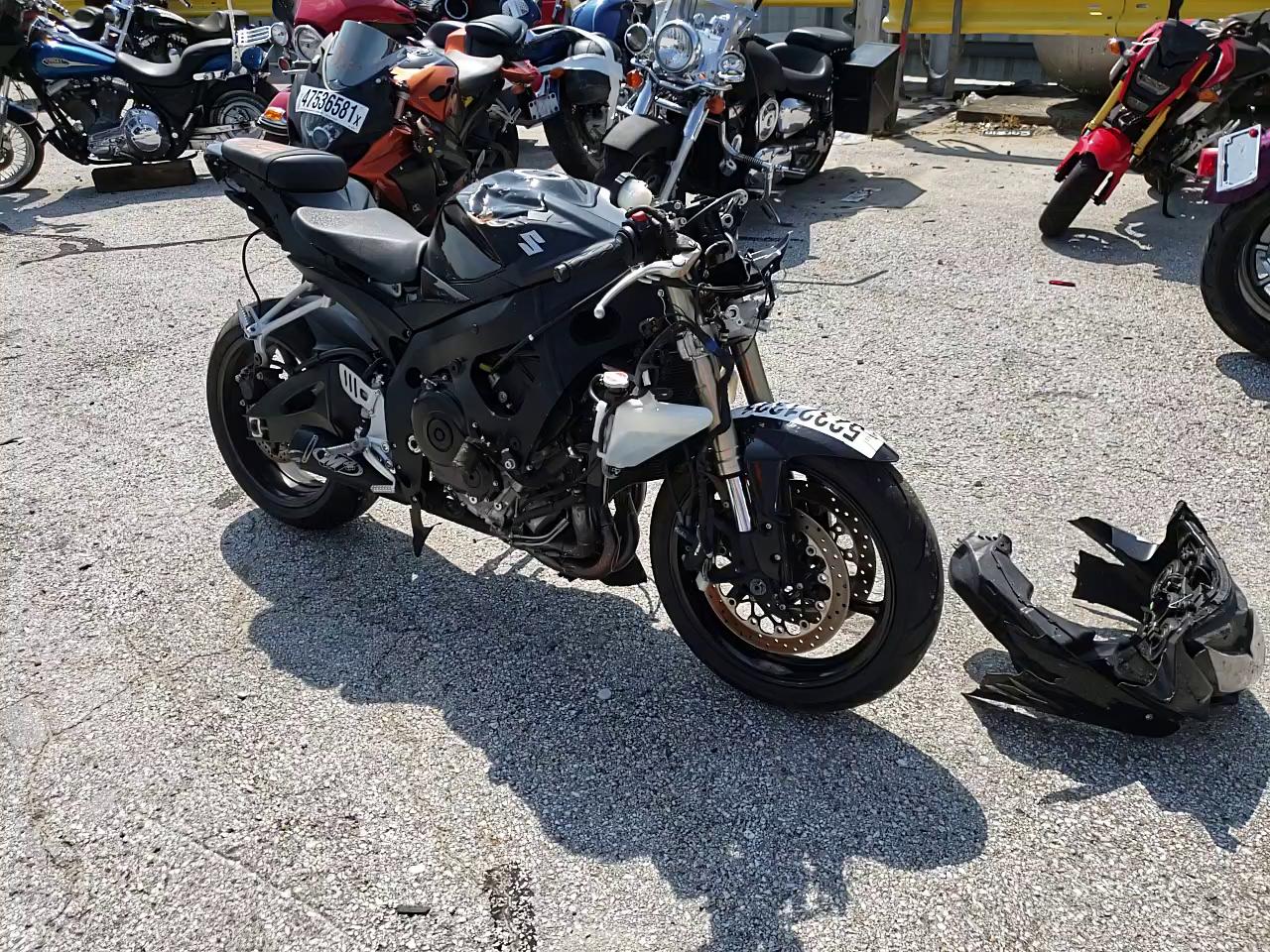 2008 SUZUKI GSX-R600 JS1GN7EA282107328