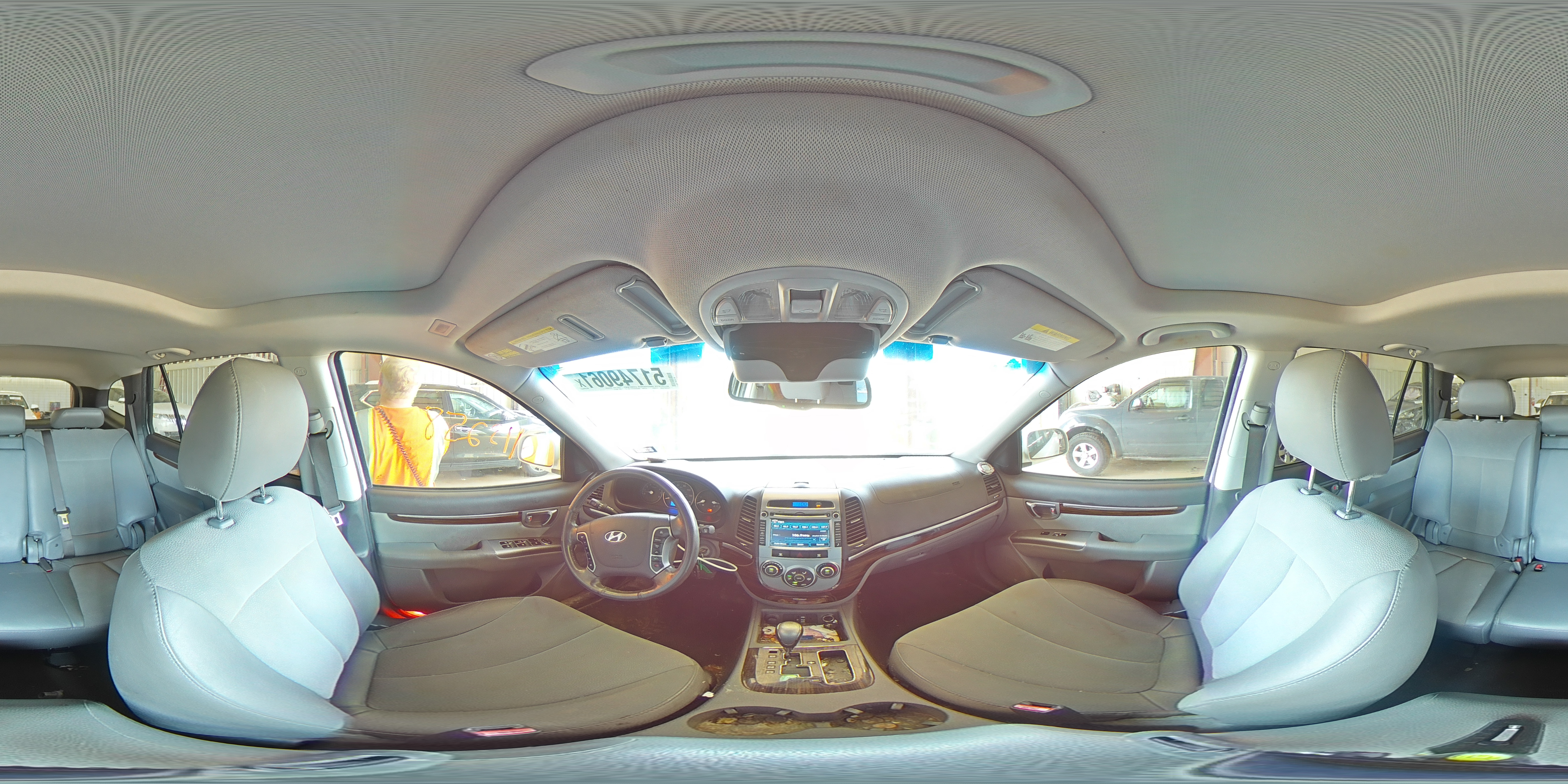 2012 HYUNDAI SANTA FE 5XYZH4AG0CG096701