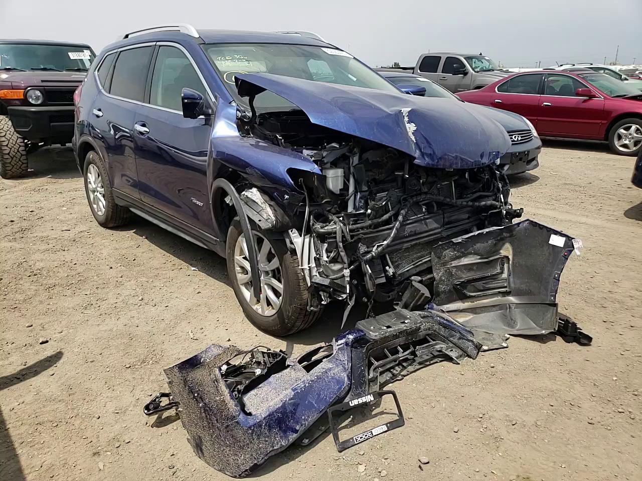 2017 NISSAN ROGUE SV H 5N1ET2MV0HC814475