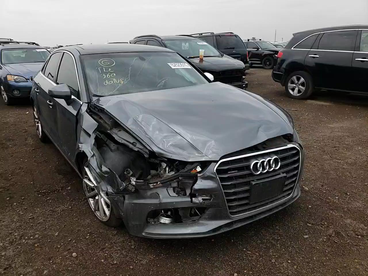 2015 AUDI A3 WAUBFGFFXF1085800
