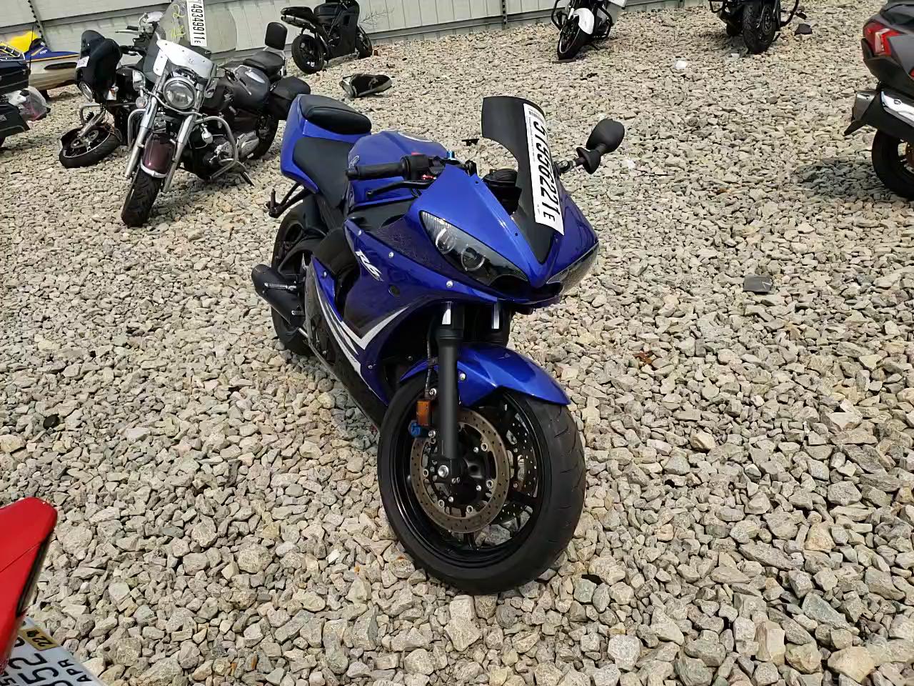 2008 YAMAHA YZFR6 S JYARJ06E88A036821