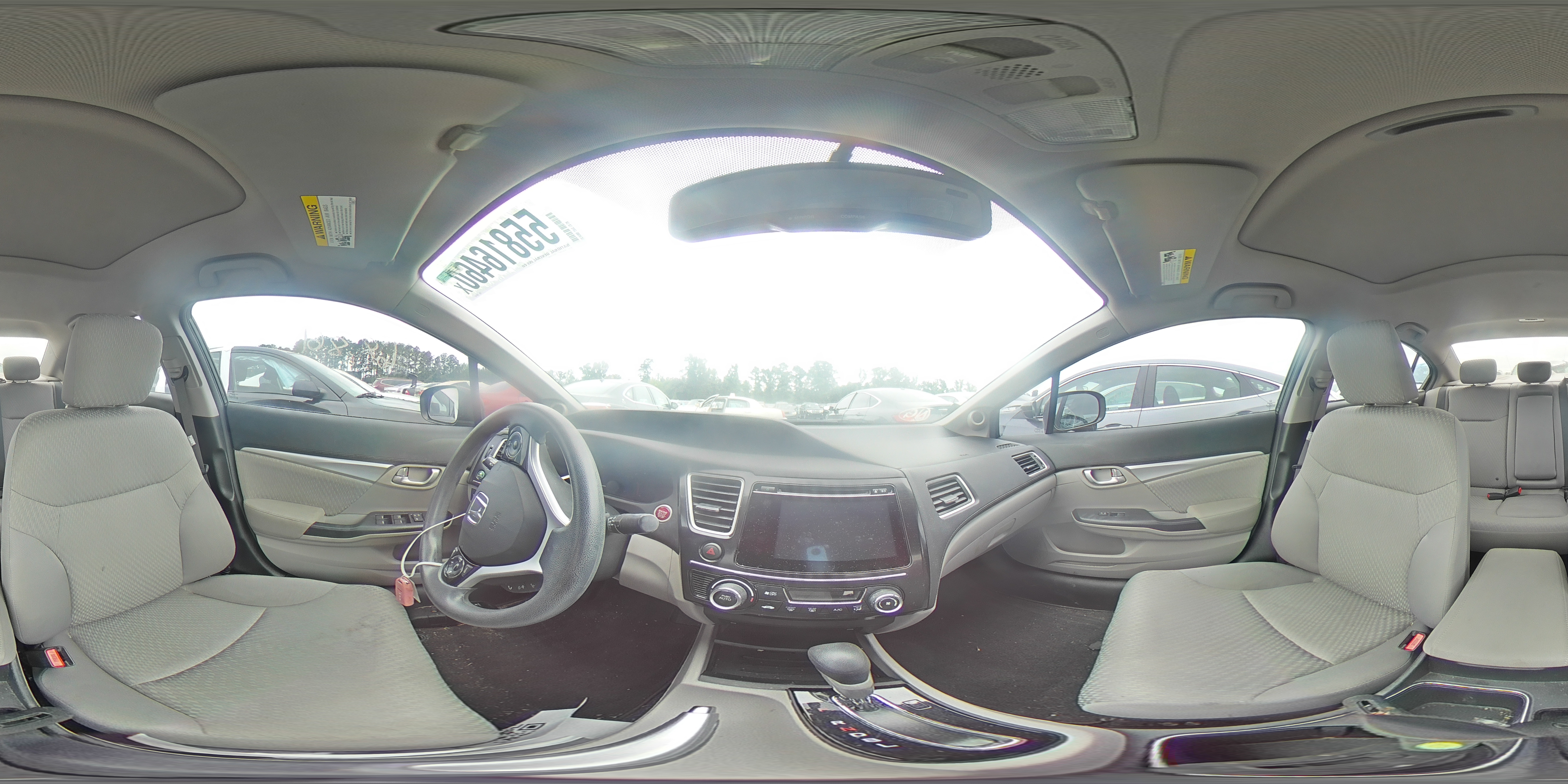 2014 HONDA CIVIC EX 2HGFB2F83EH503149