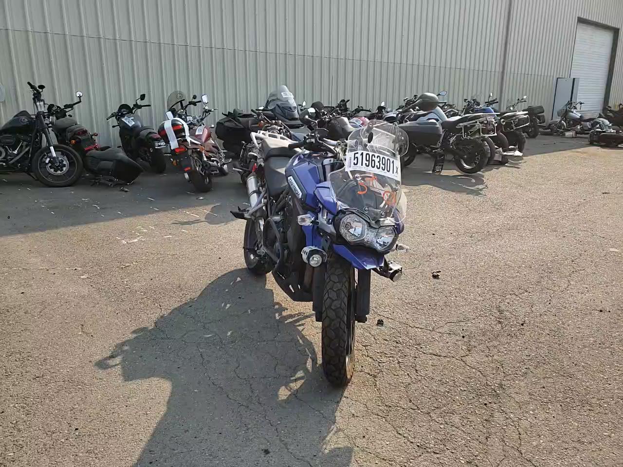 2013 TRIUMPH MOTORCYCLE TIGER EXPL SMTF02XK1DJ566439
