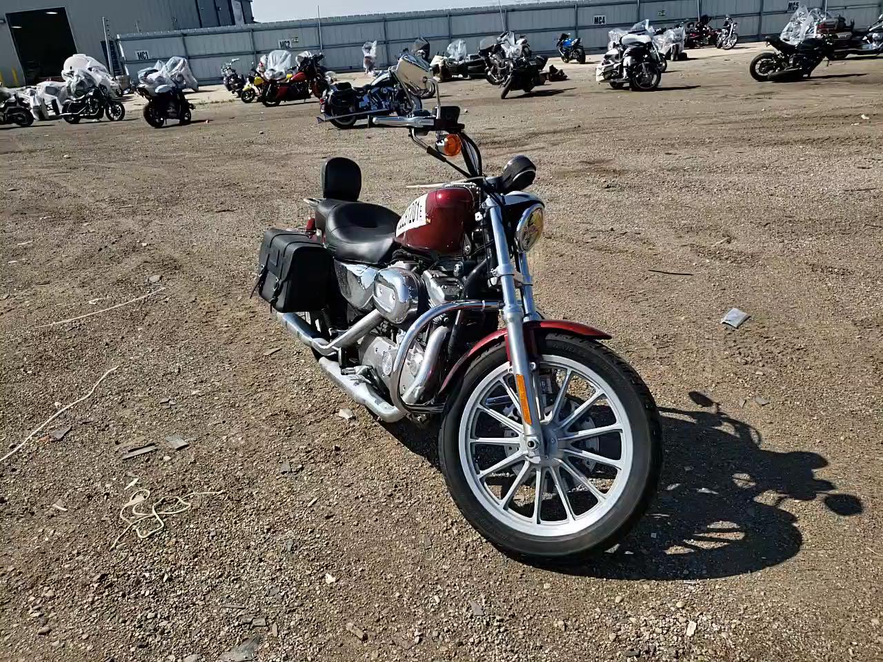 2009 HARLEY-DAVIDSON XL883 L 1HD4CR21X9K436714