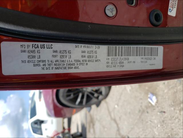 2C3CDZFJ7LH139438 Dodge Challenger R/t Scat Pack