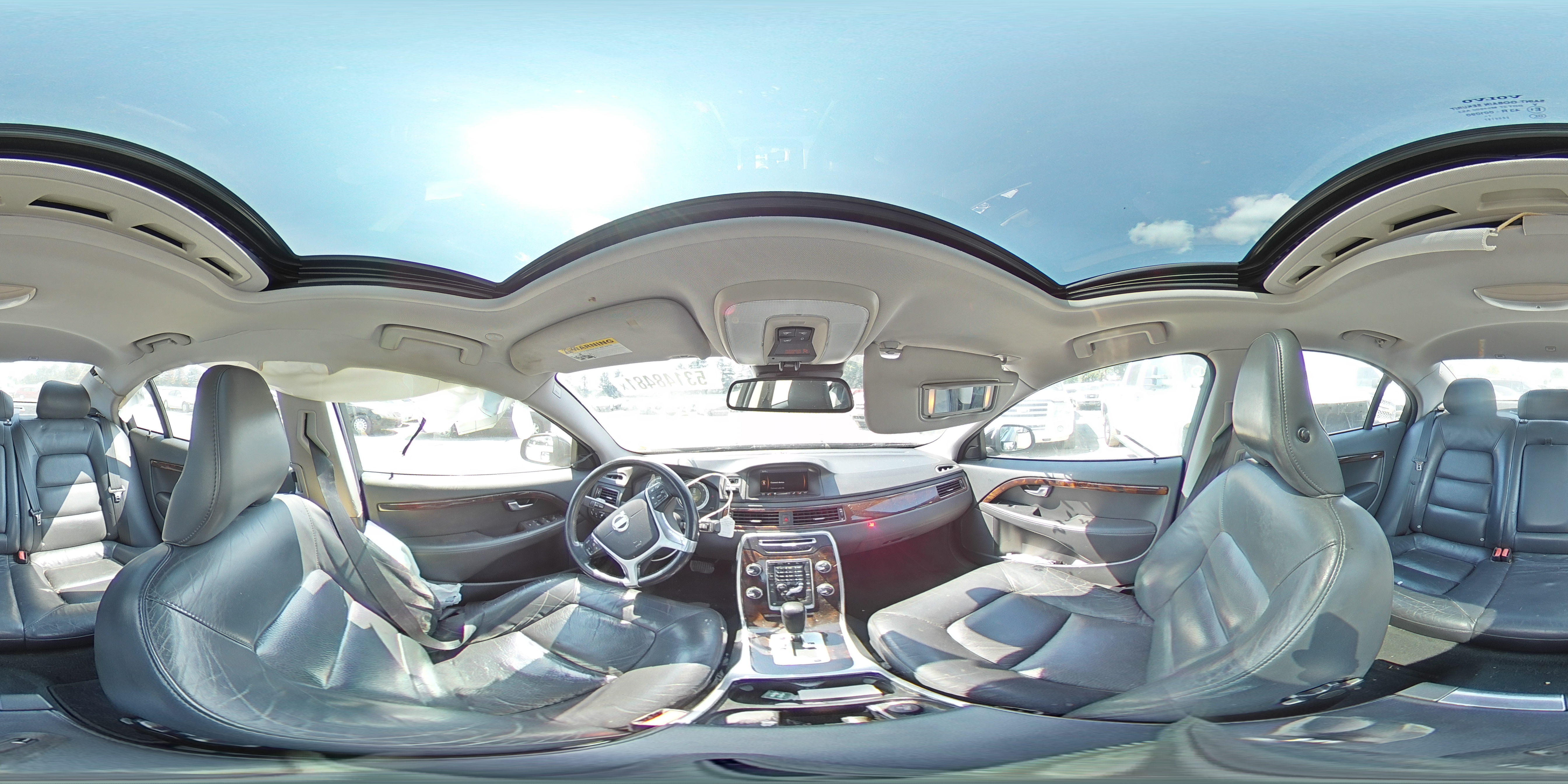 2012 VOLVO S80 3.2 YV1940AS5C1161321