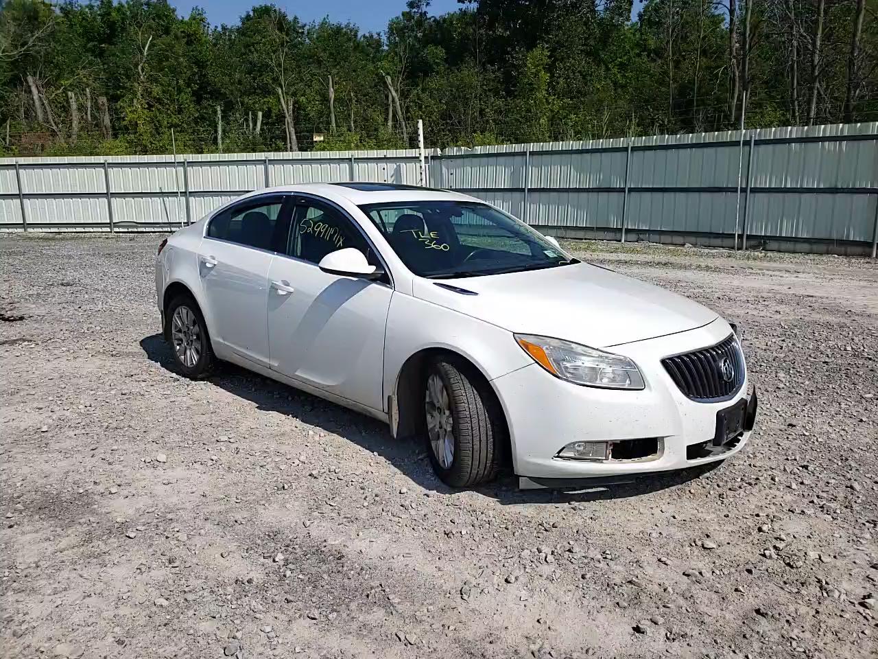 2012 BUICK REGAL 2G4GR5ER7C9129481