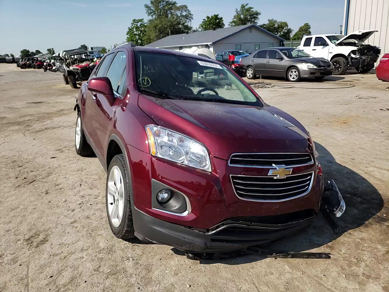 2016 CHEVROLET TRAX LTZ 3GNCJMSB9GL261244