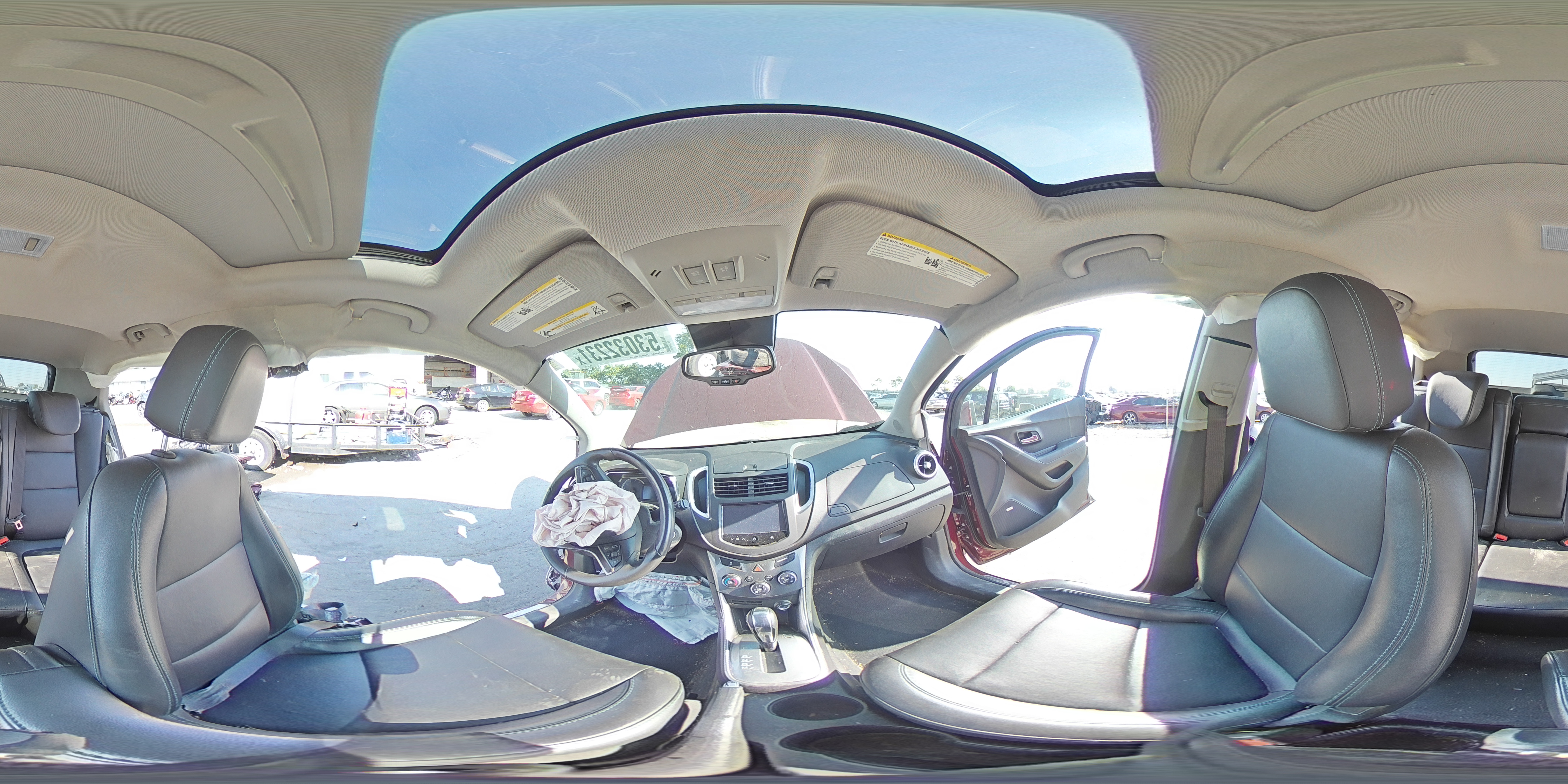 2016 CHEVROLET TRAX LTZ 3GNCJMSB9GL261244