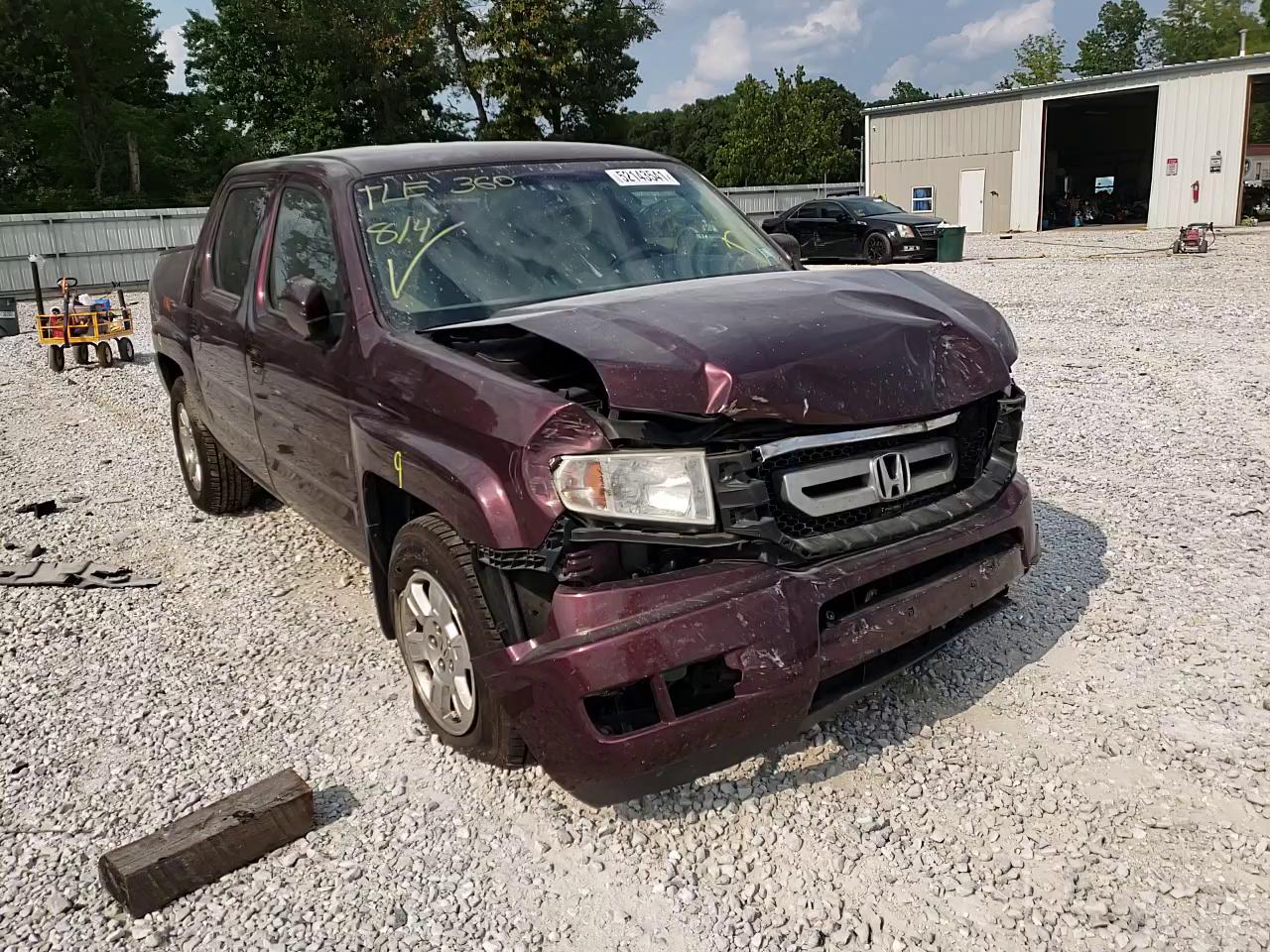 2011 HONDA RIDGELINE 5FPYK1F44BB001838