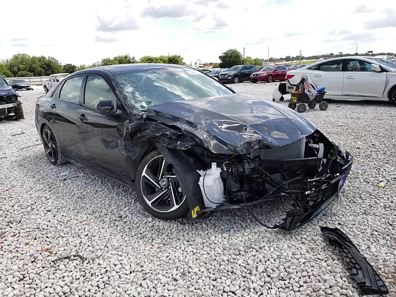 2021 HYUNDAI ELANTRA N KMHLR4AF5MU176050