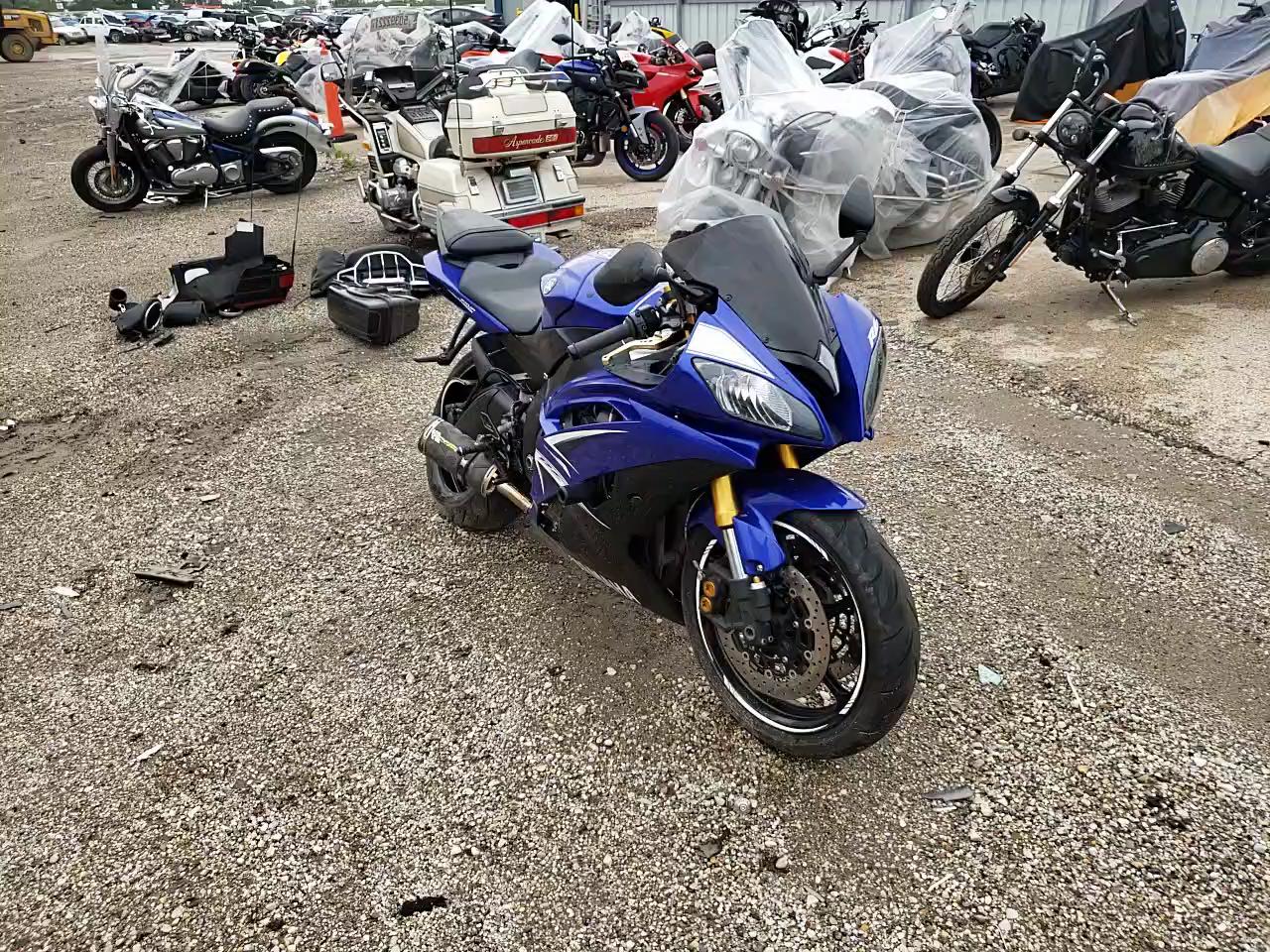 2009 YAMAHA YZFR6 JYARJ16E09A014576