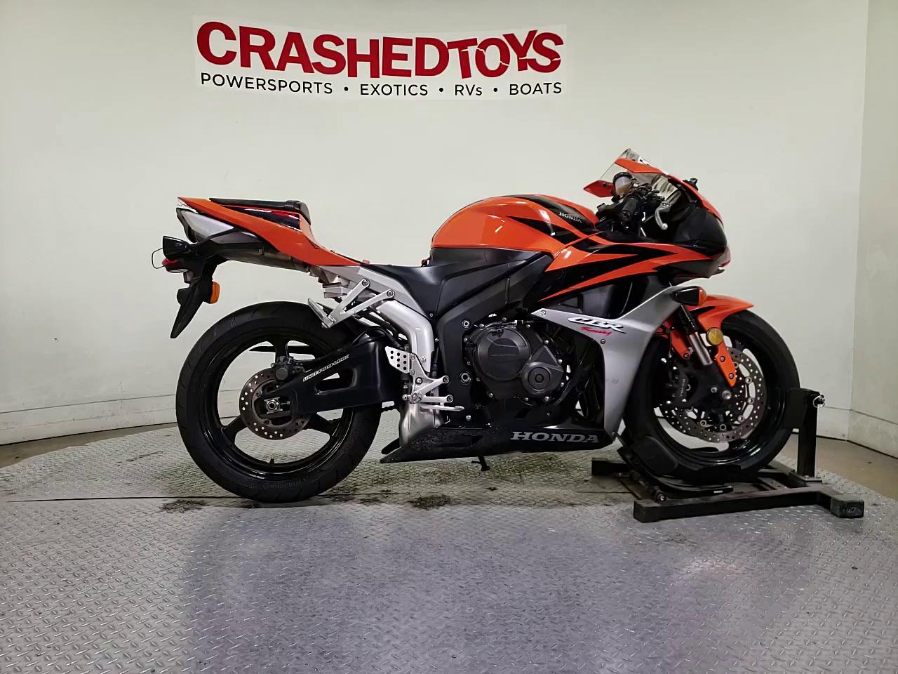 2008 HONDA CBR600 RR JH2PC40038M104393