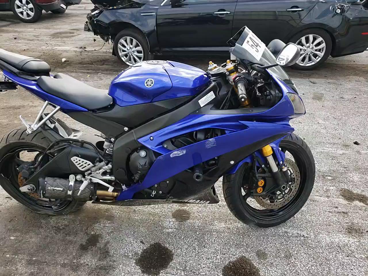 2009 YAMAHA YZFR6 JYARJ16E09A015646