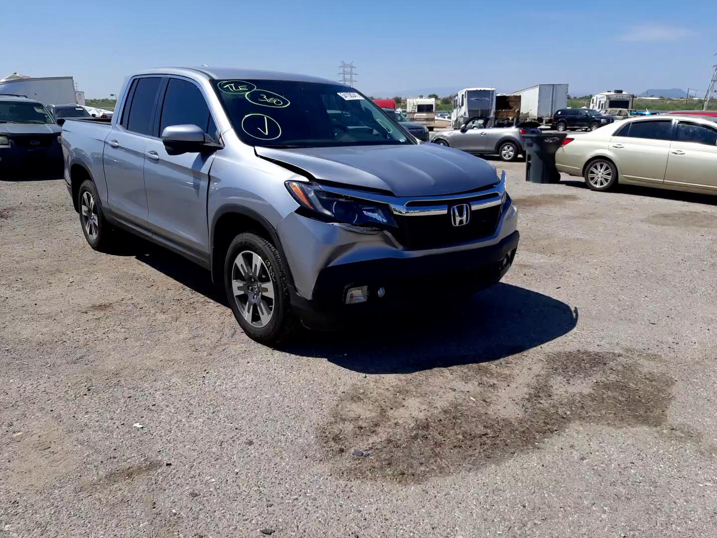 2017 HONDA RIDGELINE 5FPYK3F68HB027591