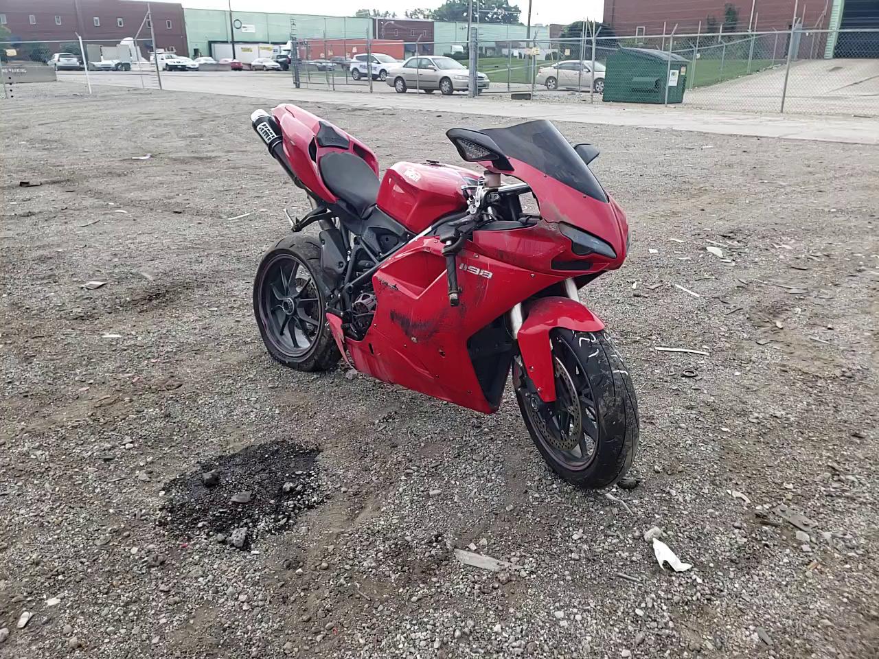 2009 DUCATI 1198 BASE ZDM1XBLW29B022423
