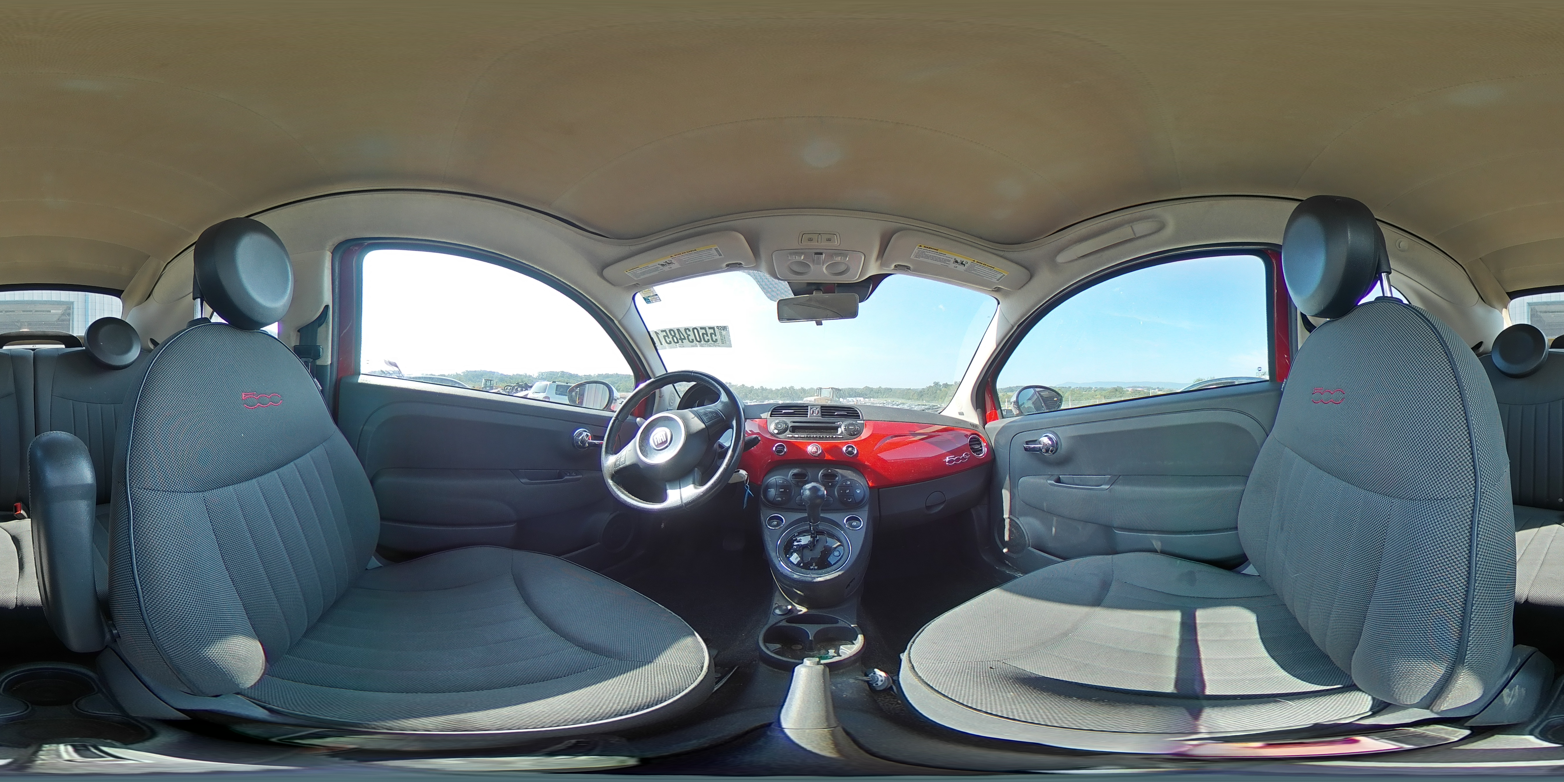 2012 FIAT 500 LOUNGE 3C3CFFER5CT123262
