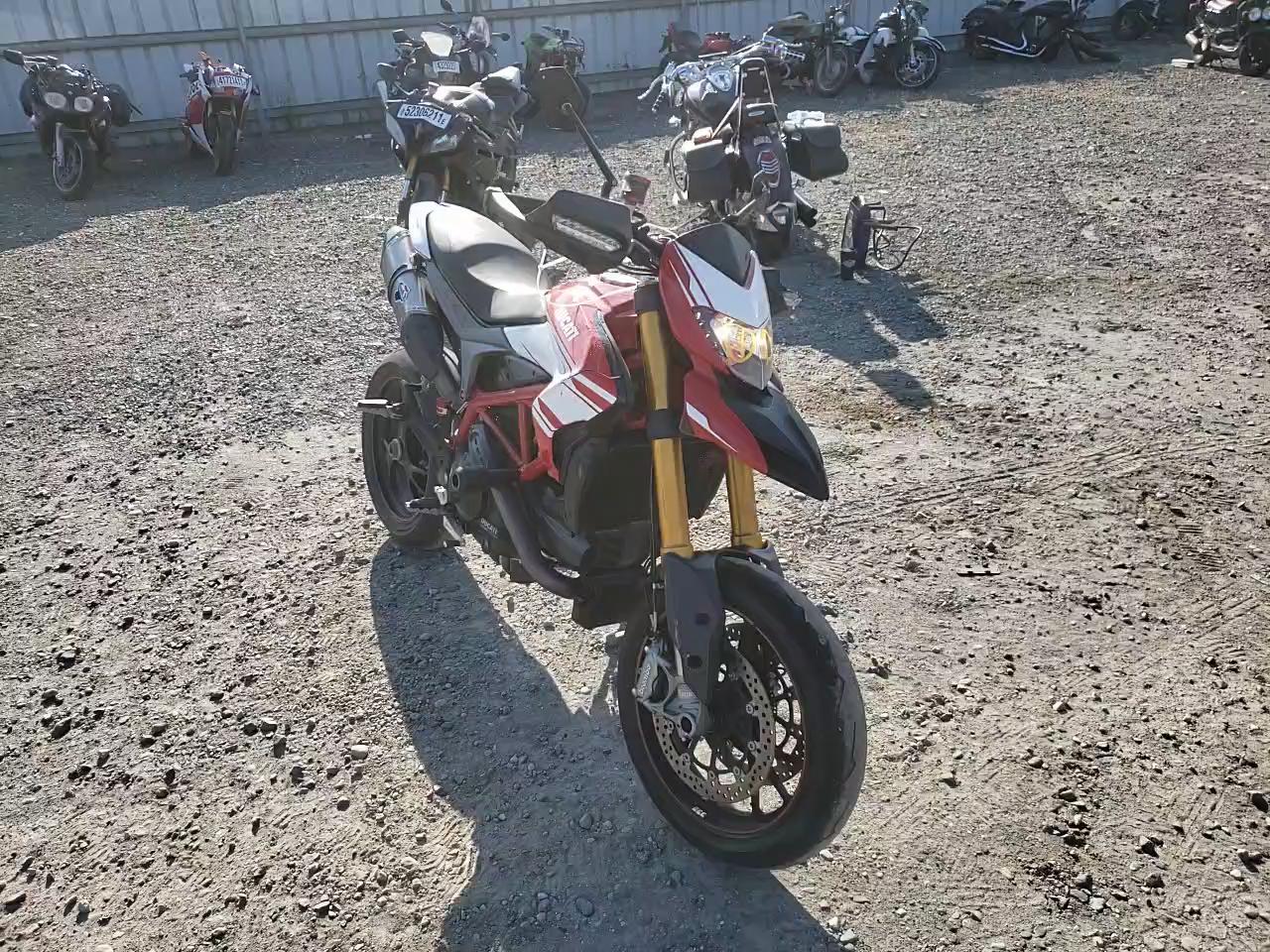 2018 DUCATI HYPERMOTAR ZDM1YBJS5JB013801